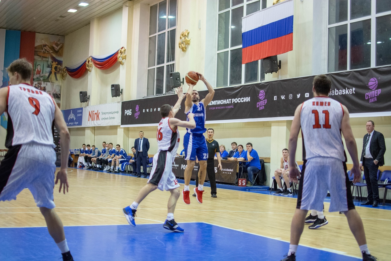 Баскетбольный клуб «Уфимец» на выезде уверенно обыграл «Рязань»