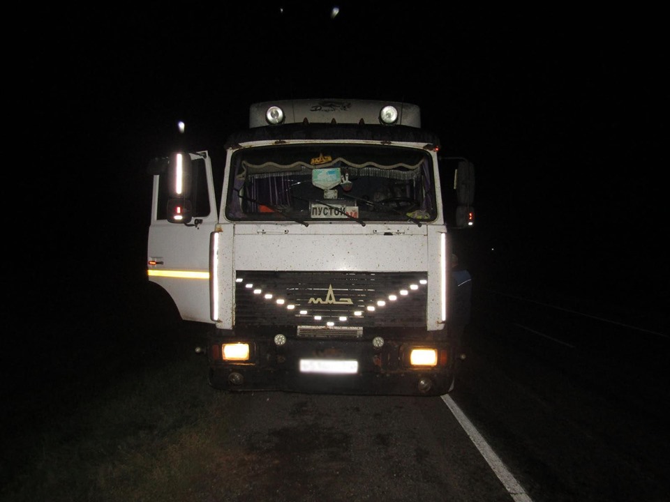 В Башкирии водитель за рулем грузовика сбил пешехода