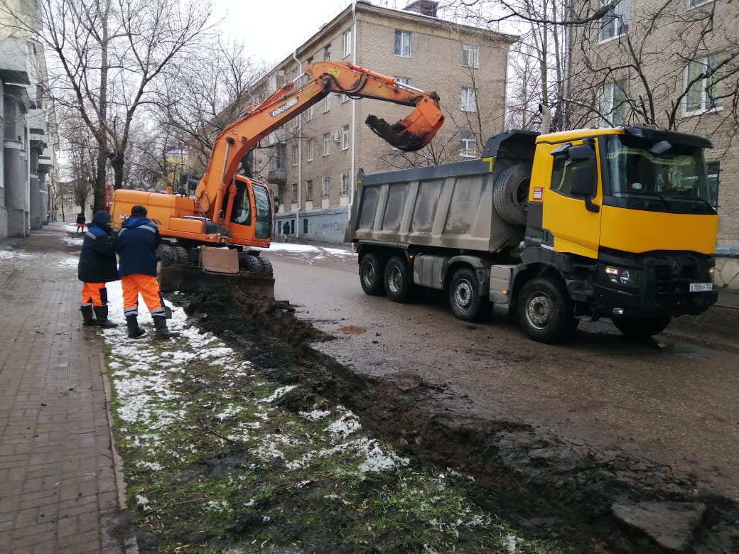 В Уфе начался ремонт улицы Архитектурной