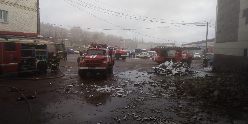 В Башкирии произошел пожар в неэксплуатируемом здании