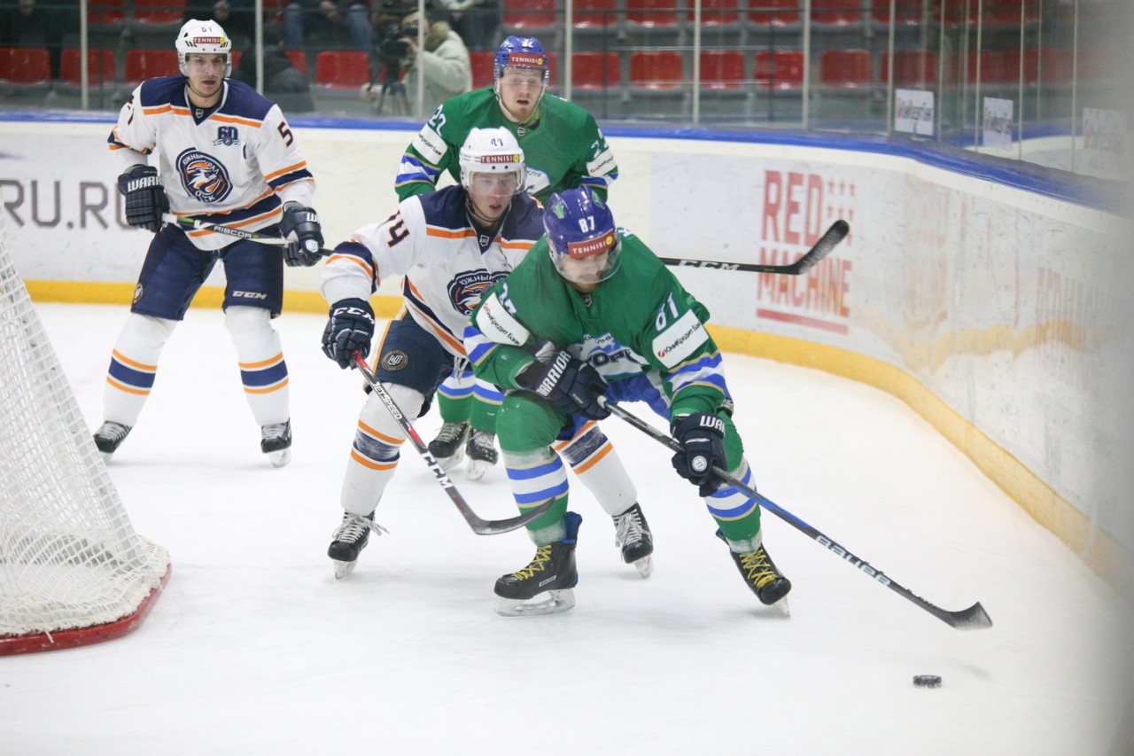 Нефтекамский «Торос» в чемпионате Высшей хоккейной лиге обыграл орский «Южный Урал»
