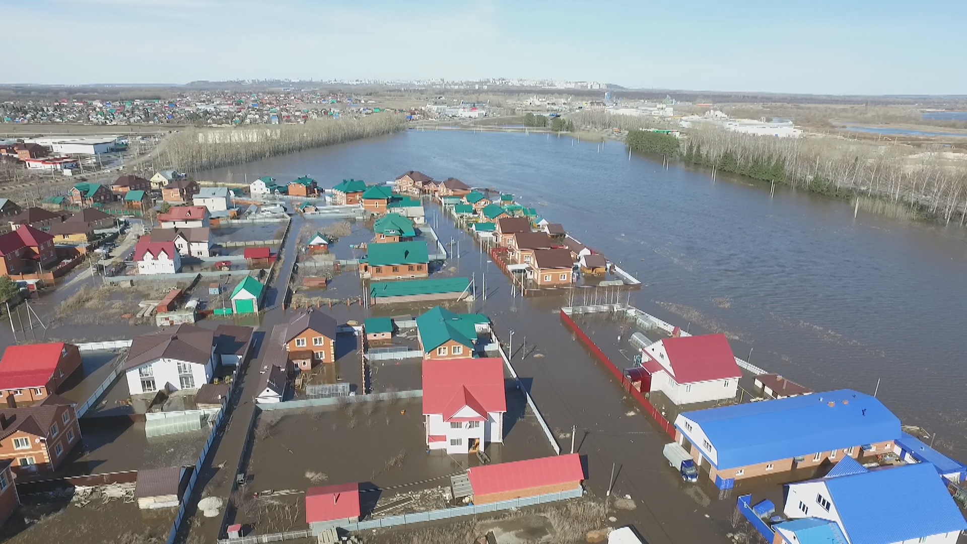 В зоне подтопления могут оказаться более 4,5 тысяч домов оренбуржцев -  Новости - Уфа - UTV