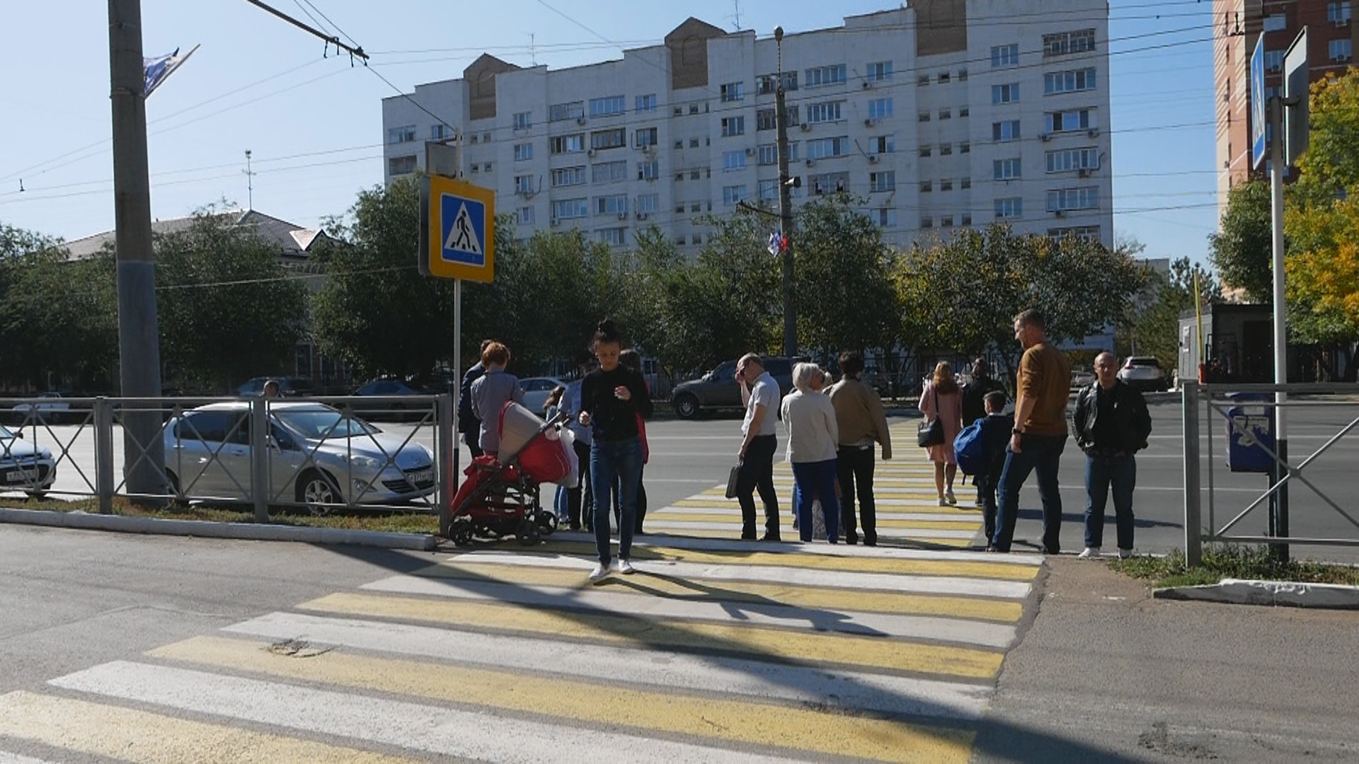 Пешеходный переход напротив 7 гимназии Оренбурга перенесут - Новости  Оренбуржья - Уфа - UTV