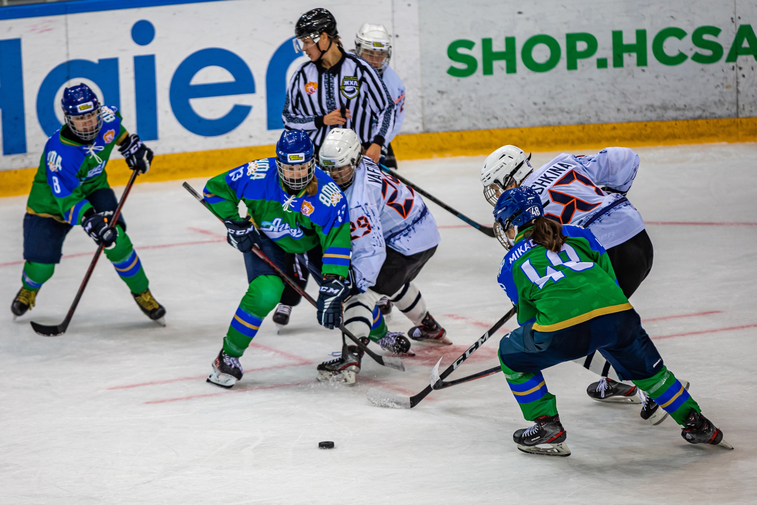 «Агидель» сыграла два непростых матча с лидером сезона в Женской хоккейной лиге
