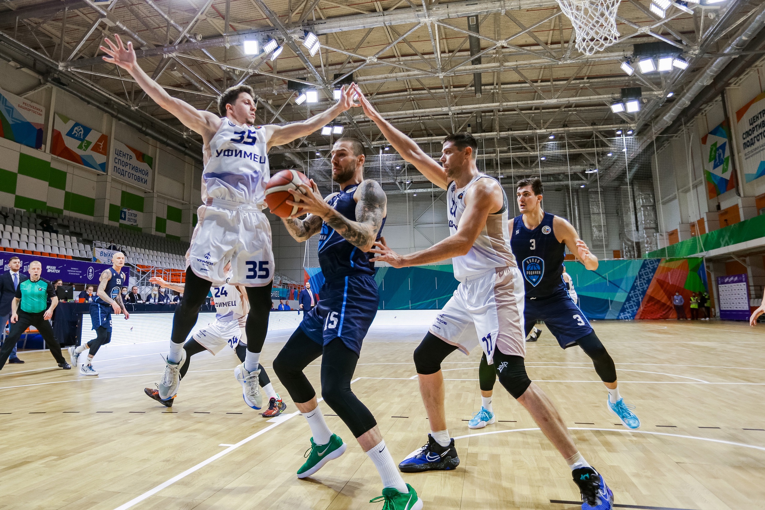 Баскетбольный клуб «Уфимец» потерпел обидное поражение в Ижевске