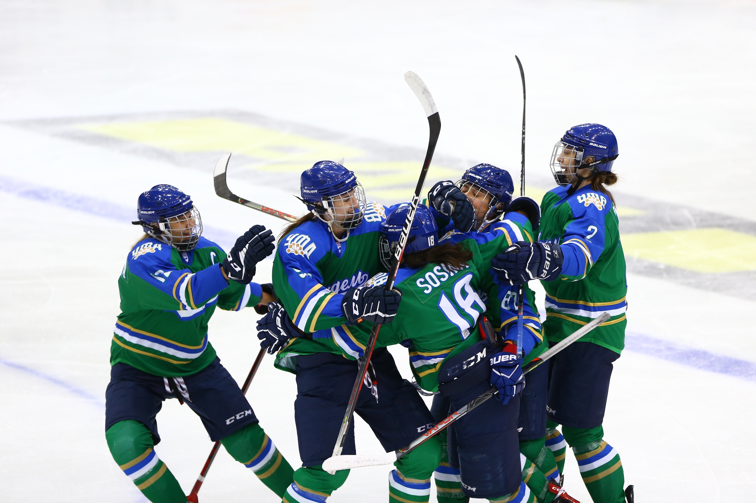 Уфимская «Агидель» выиграла первый финальный матч на Кубок Женской хоккейной лиги