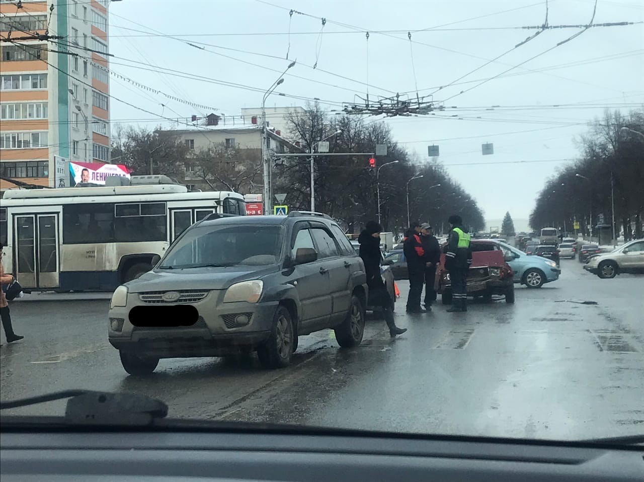 Дтп в уфе сегодня утром. Перекресток спортивная в Уфу.