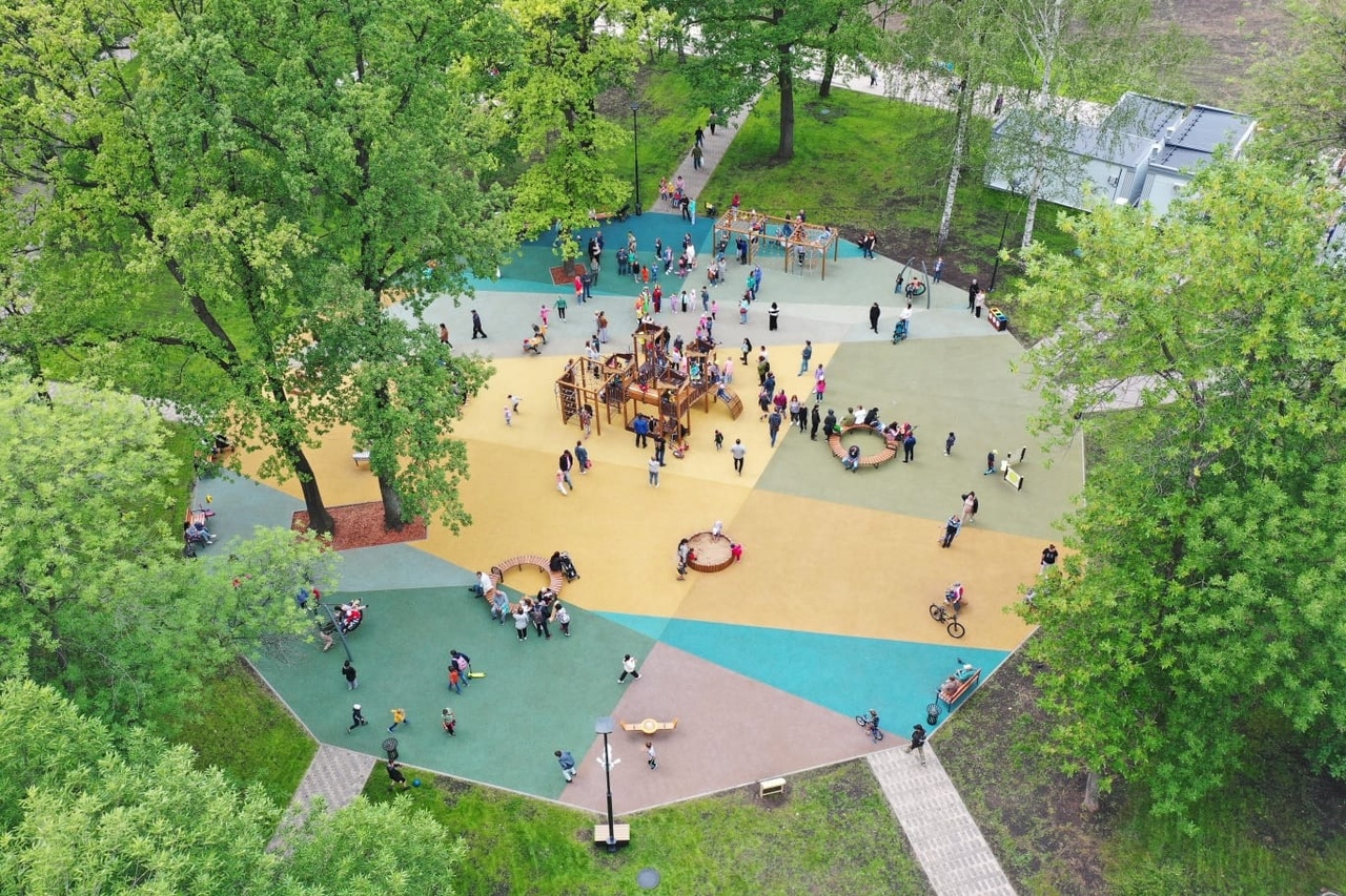 Детские площадки в парках