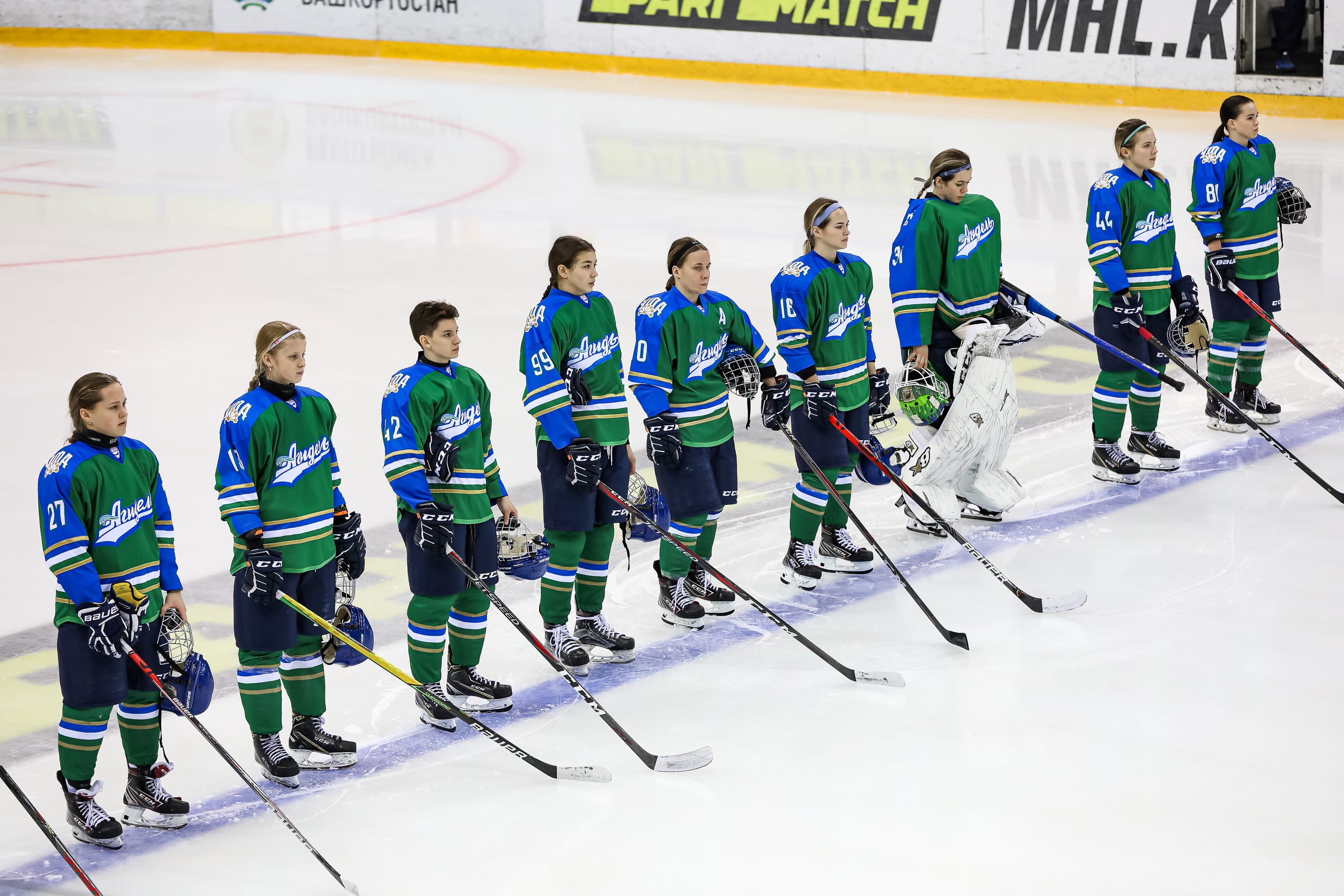 Группа уфимских хоккеисток вызвана в сборную России