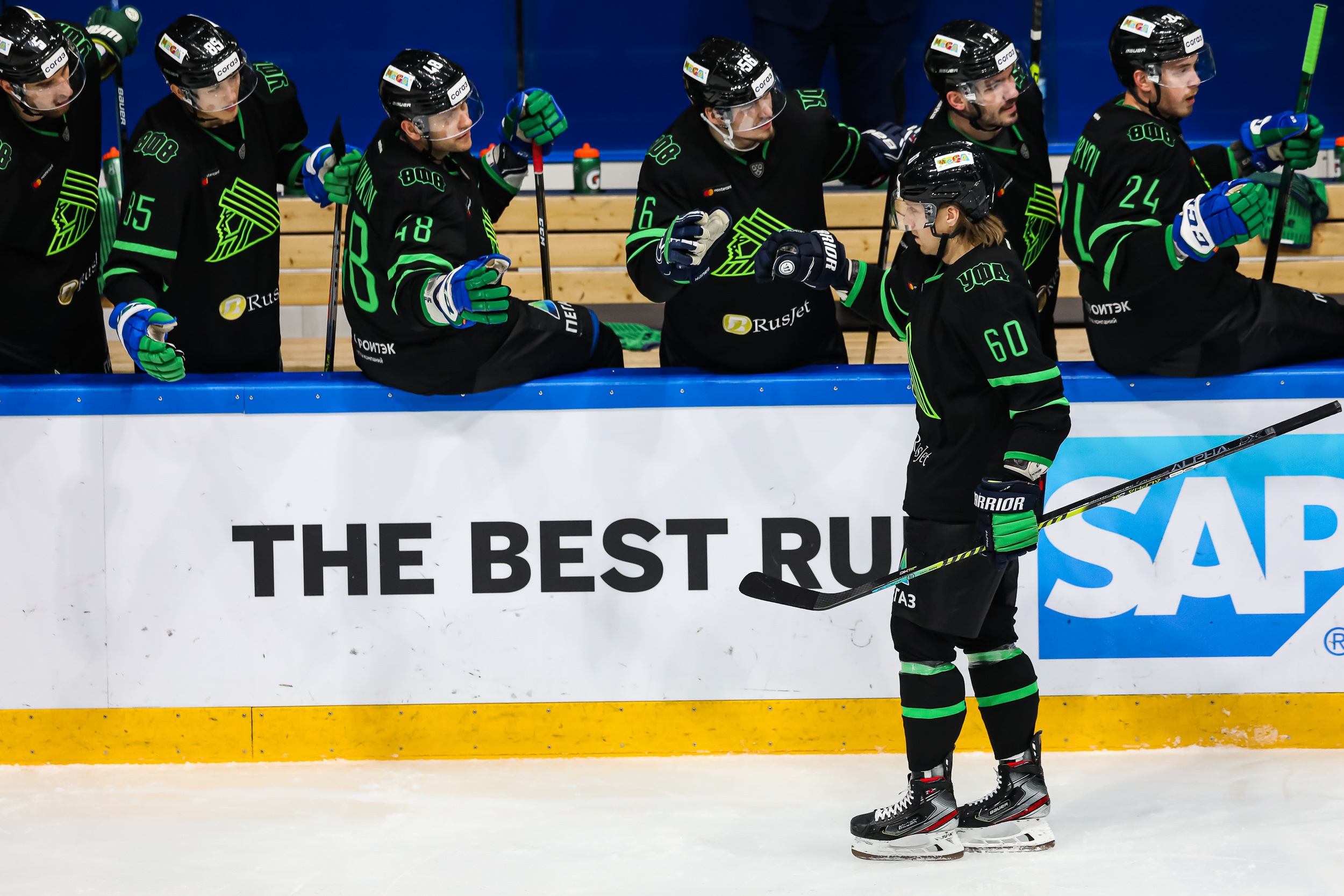 «Салават Юлаев» поднялся в рейтинге Континентальной хоккейной лиги