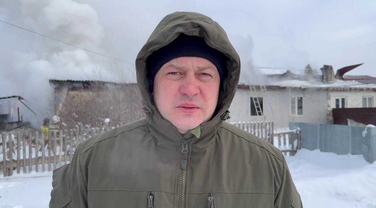 В Уфе во время морозов загорелся очередной жилой дом: эвакуированы 14 человек