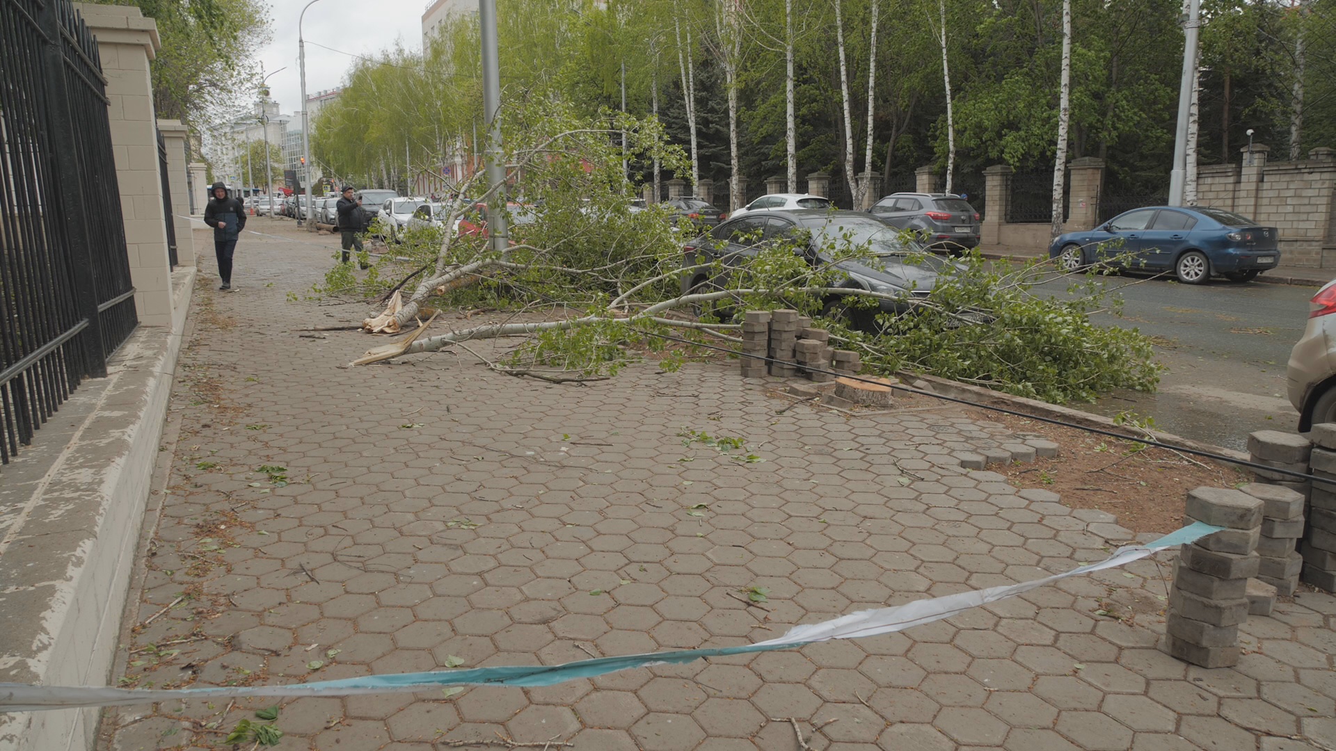 Уфу накрыли порывы ветра. Показываем последствия стихии - Новости - Уфа -  UTV