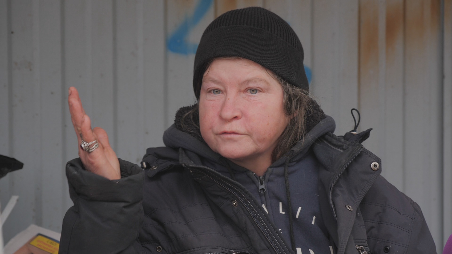 Кадр из репортажа UTV