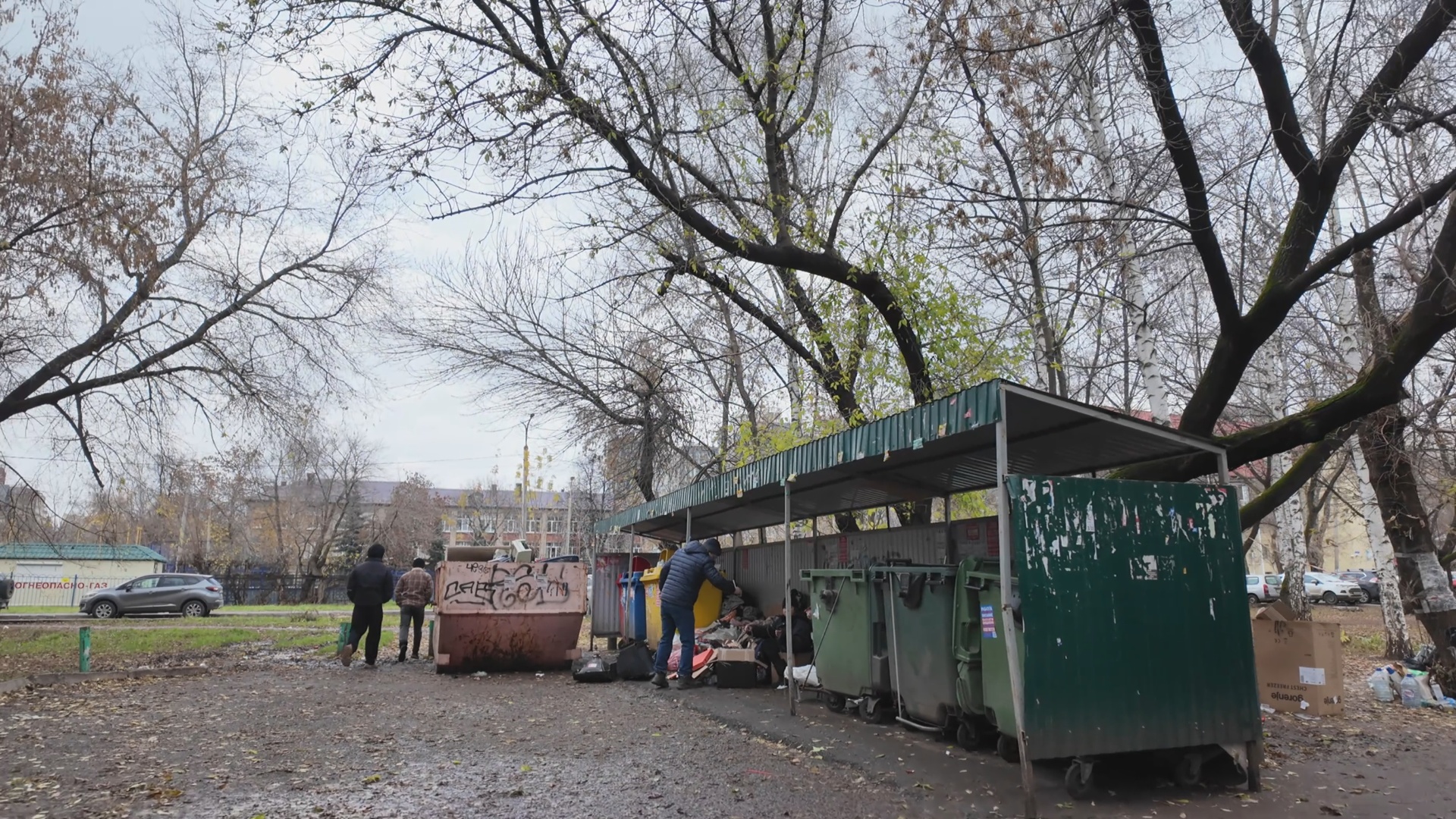 Кадр из репортажа UTV