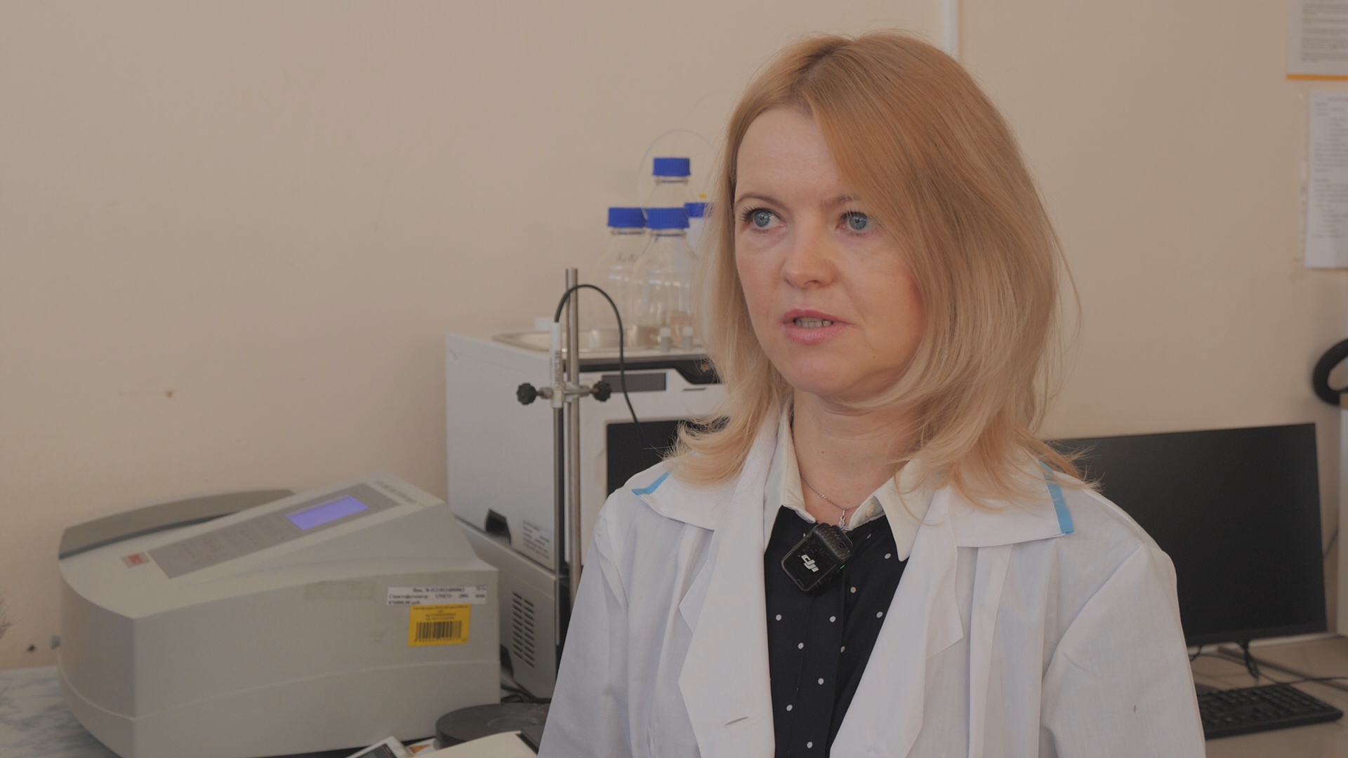 Кадр из репортажа UTV