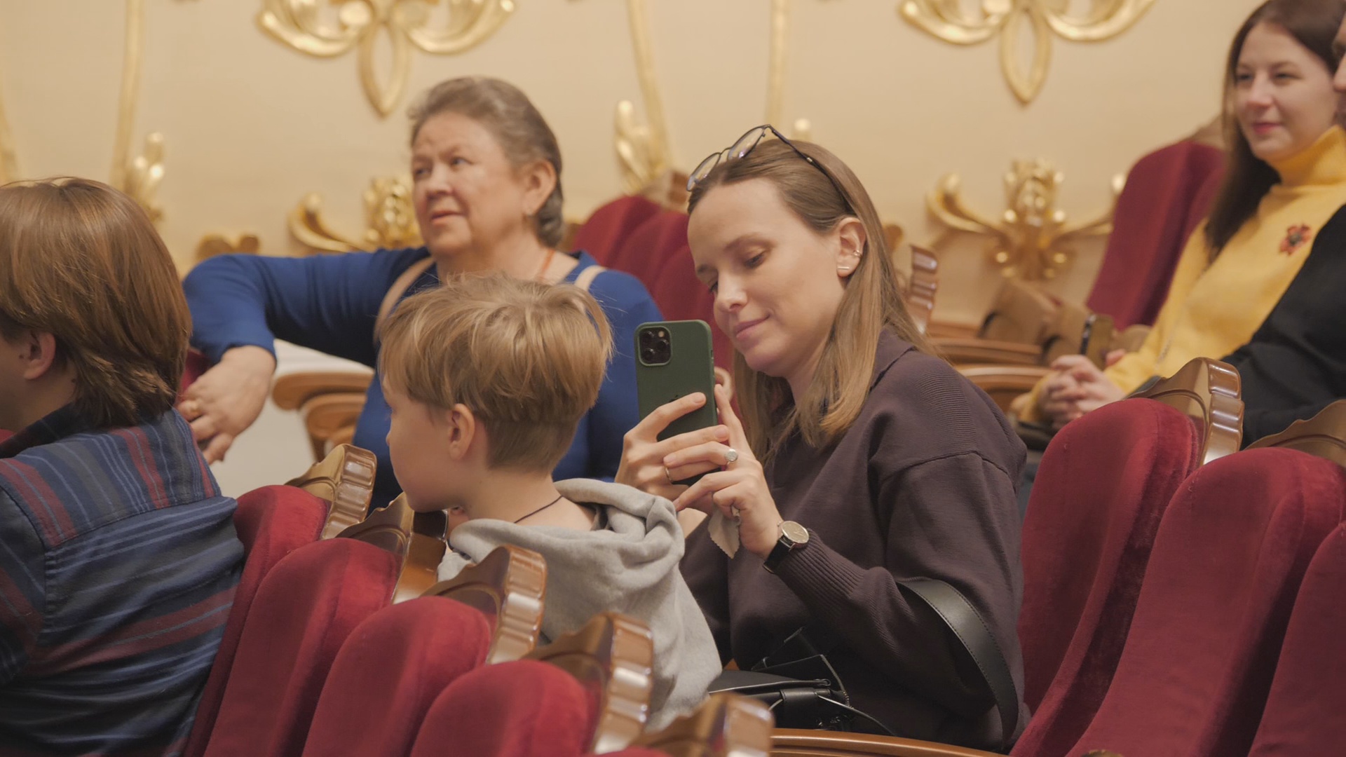 Кадр из репортажа UTV