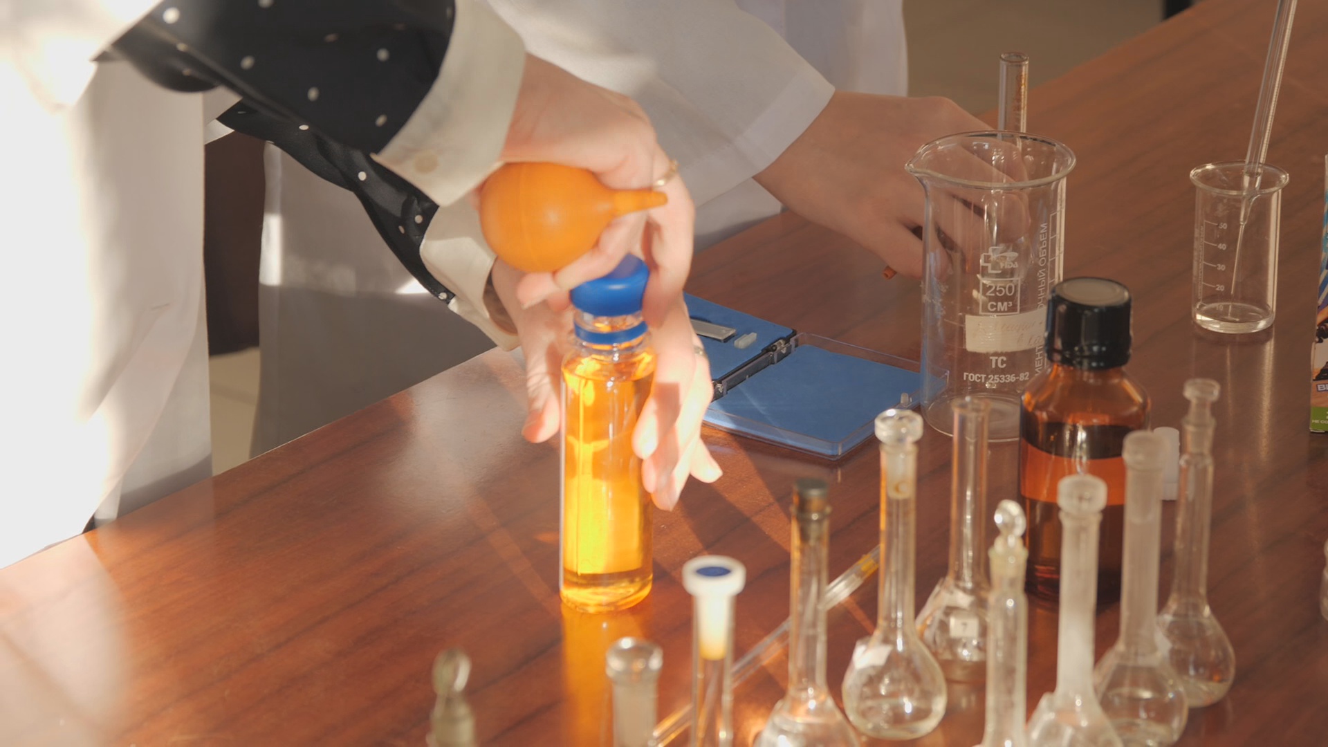 Кадр из репортажа UTV