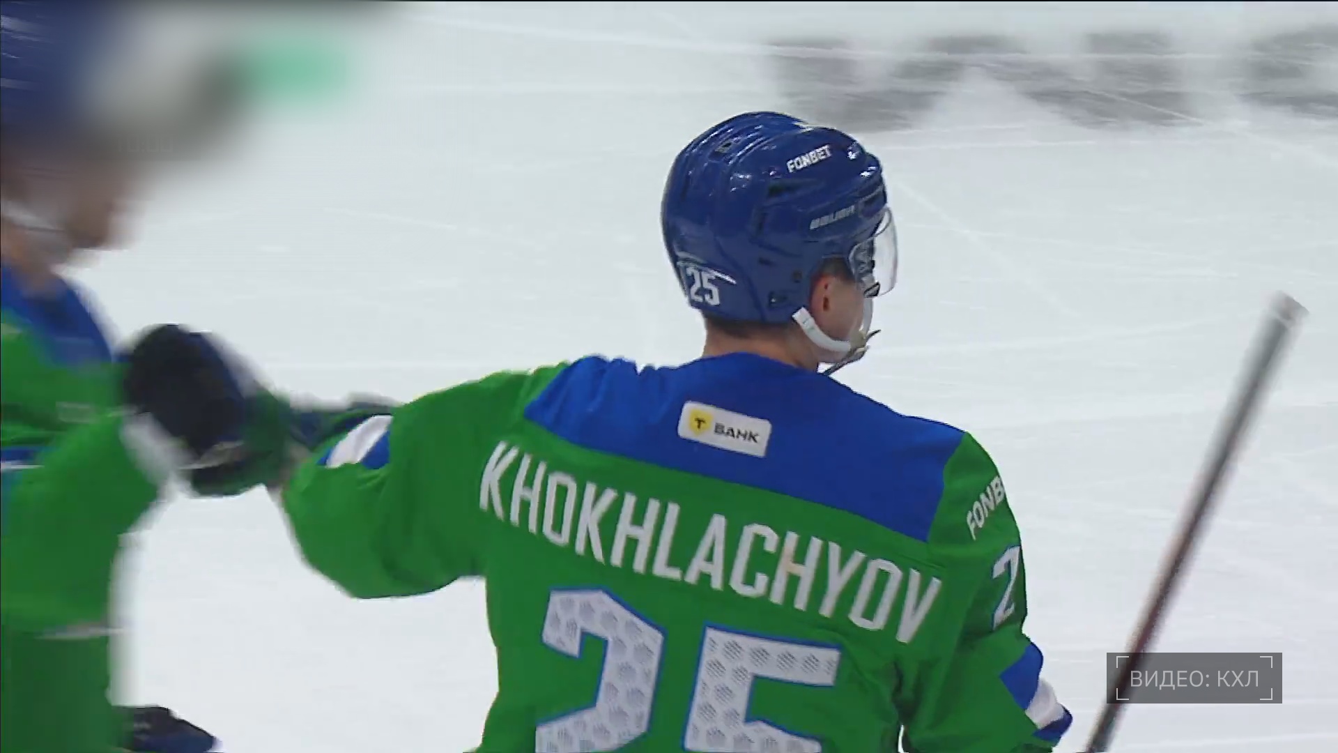 Кадр из репортажа UTV; источник видео – КХЛ