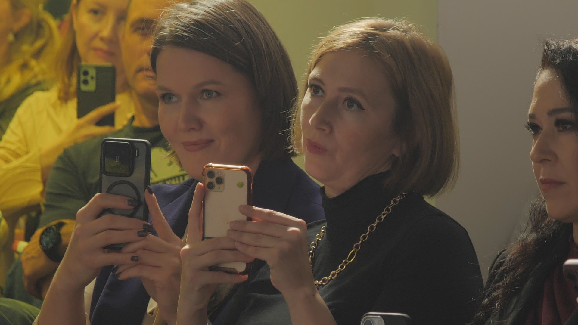 Кадр из репортажа UTV