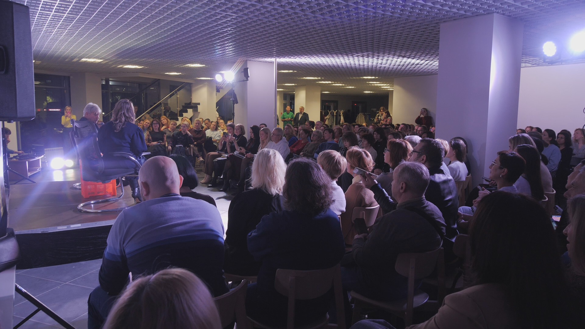 Кадр из репортажа UTV