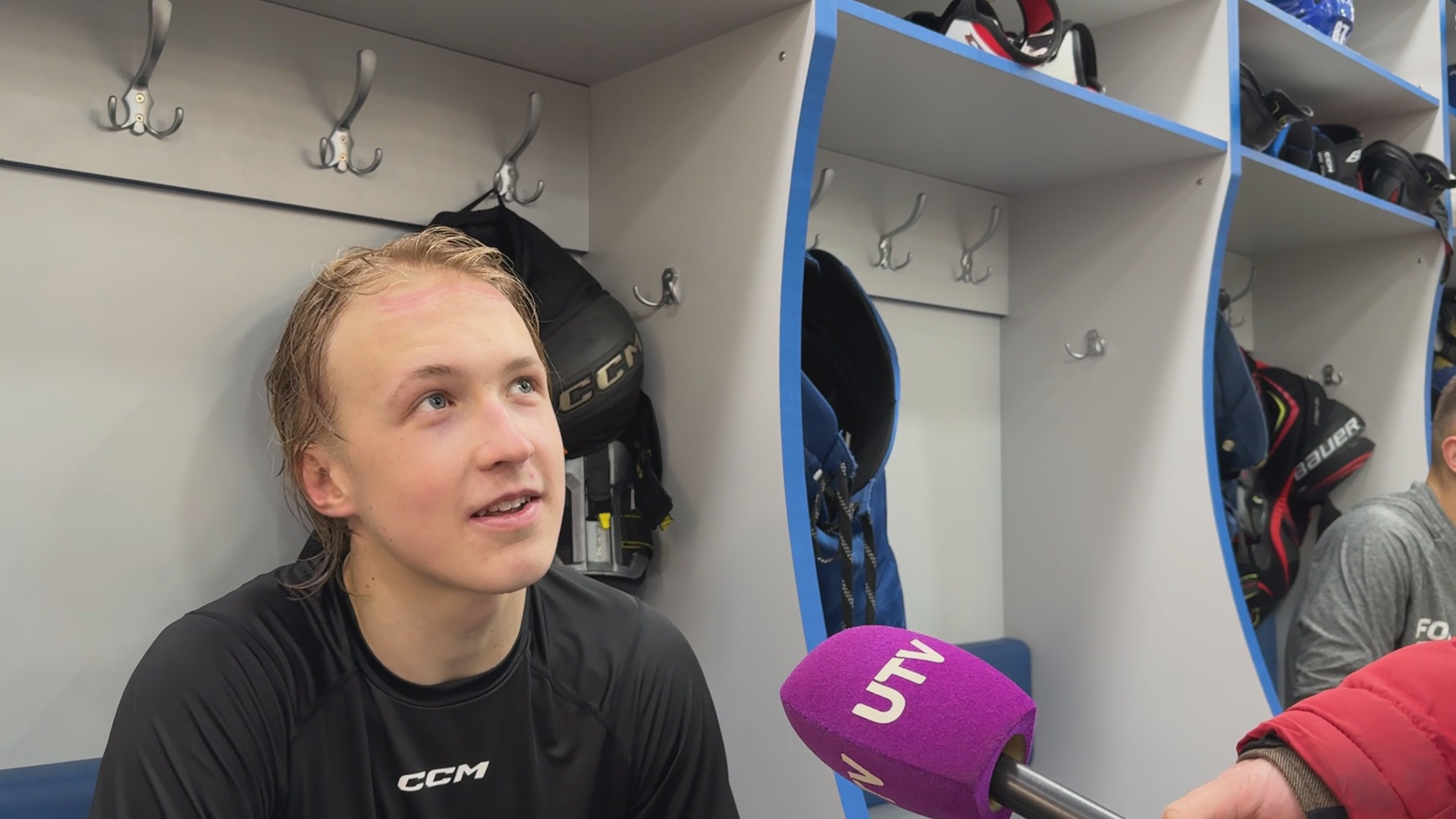 Кадр из репортажа UTV