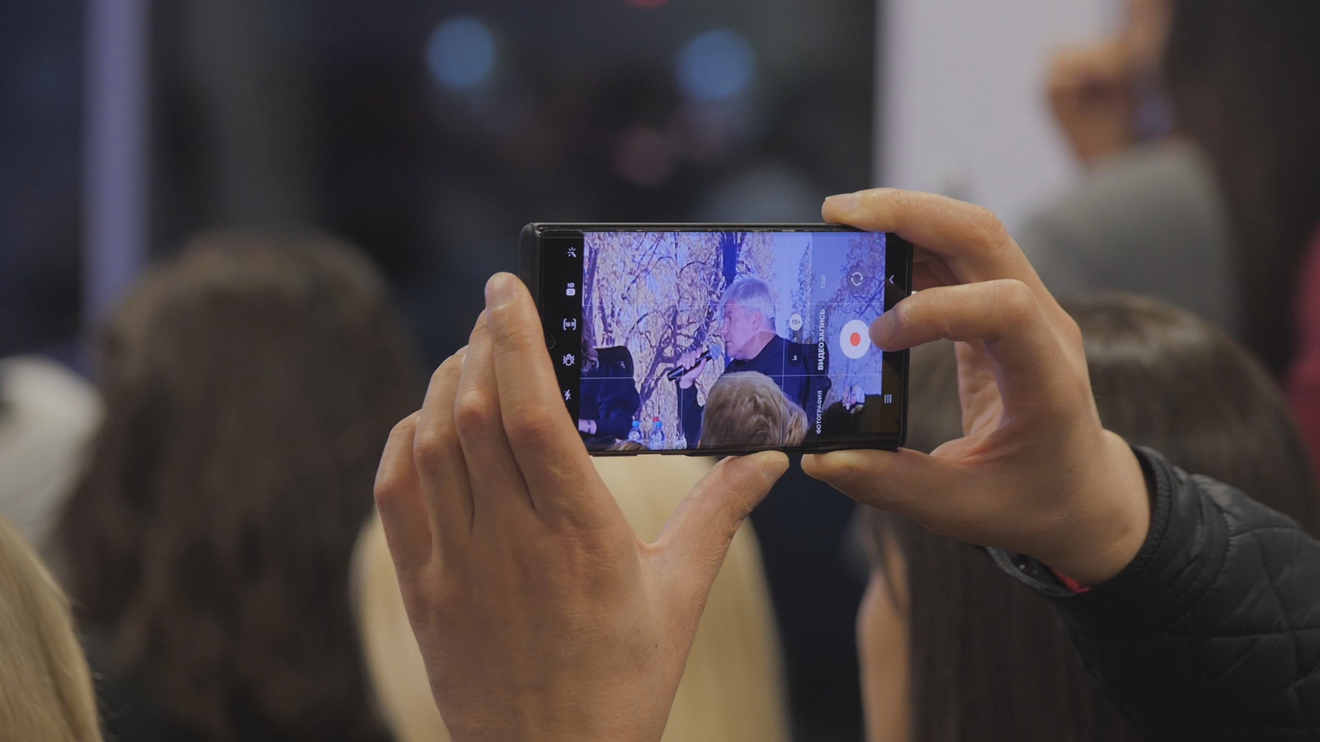 Кадр из репортажа UTV