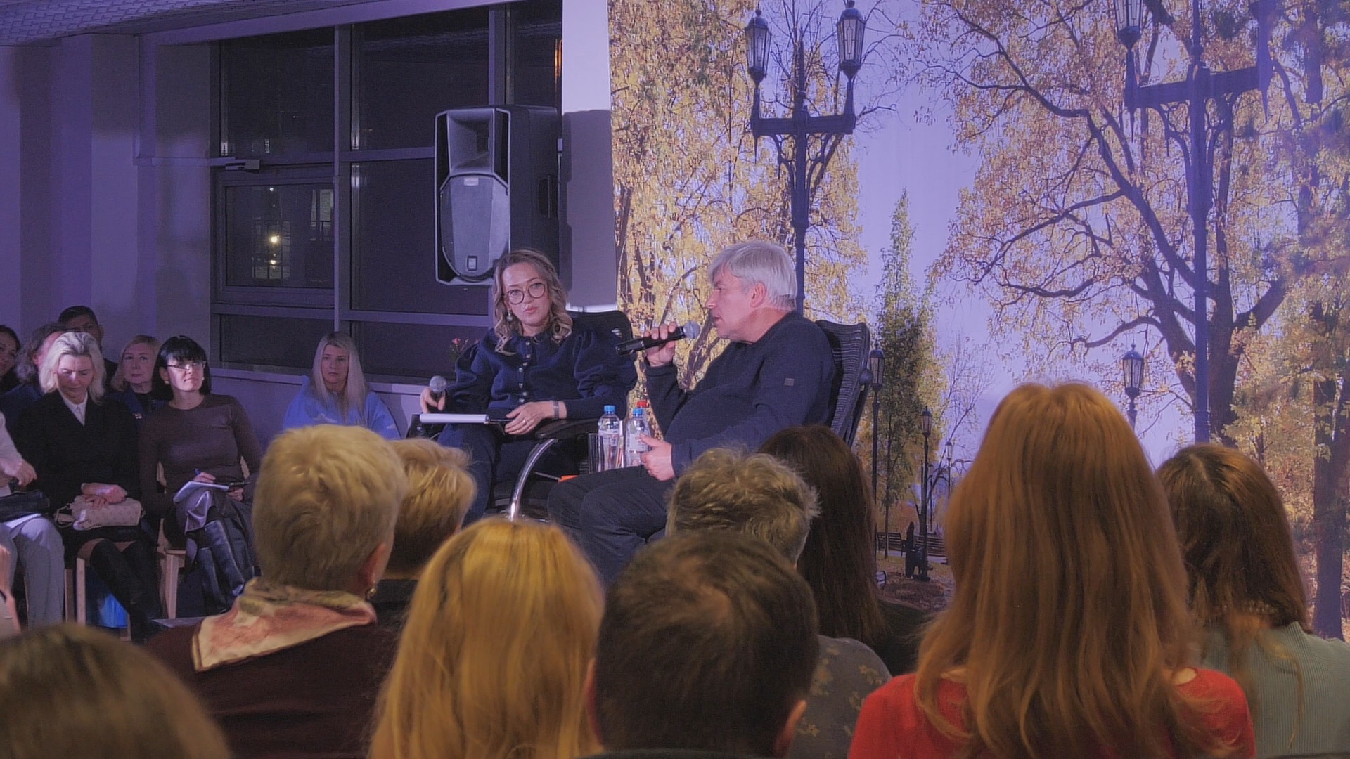 Кадр из репортажа UTV