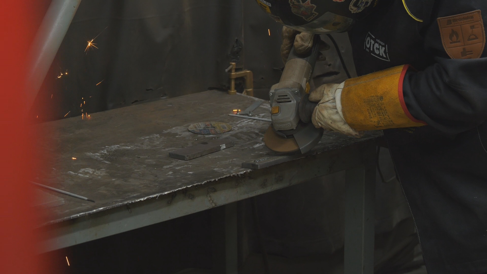 Кадр из репортажа UTV