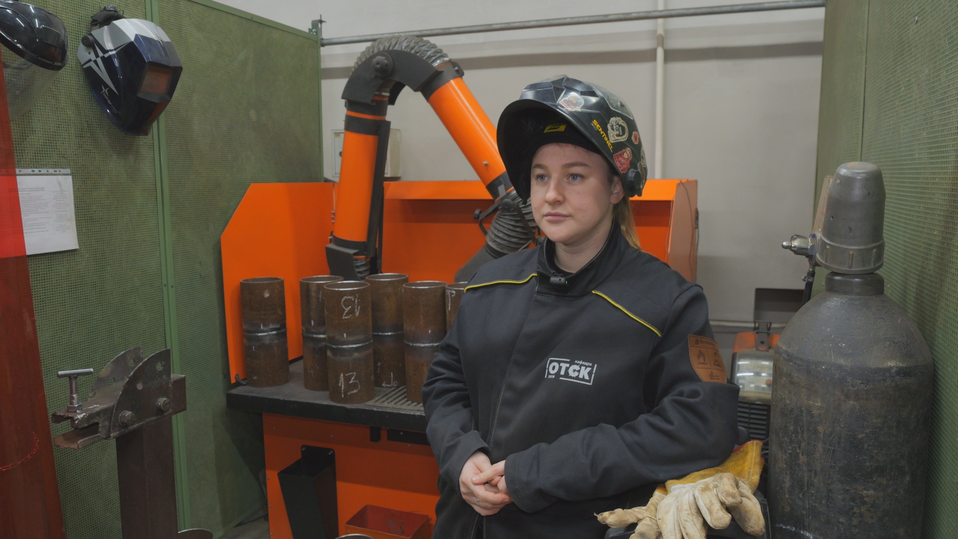 Кадр из репортажа UTV