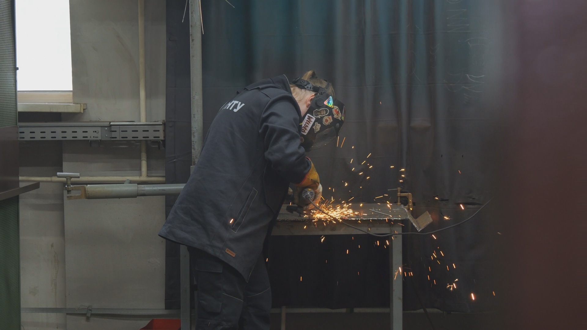 Кадр из репортажа UTV