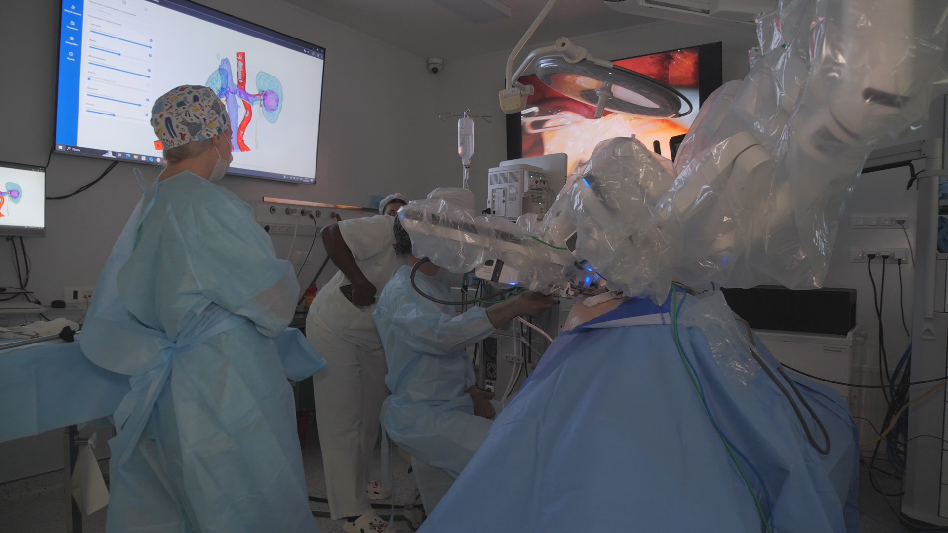 Кадр из репортажа UTV