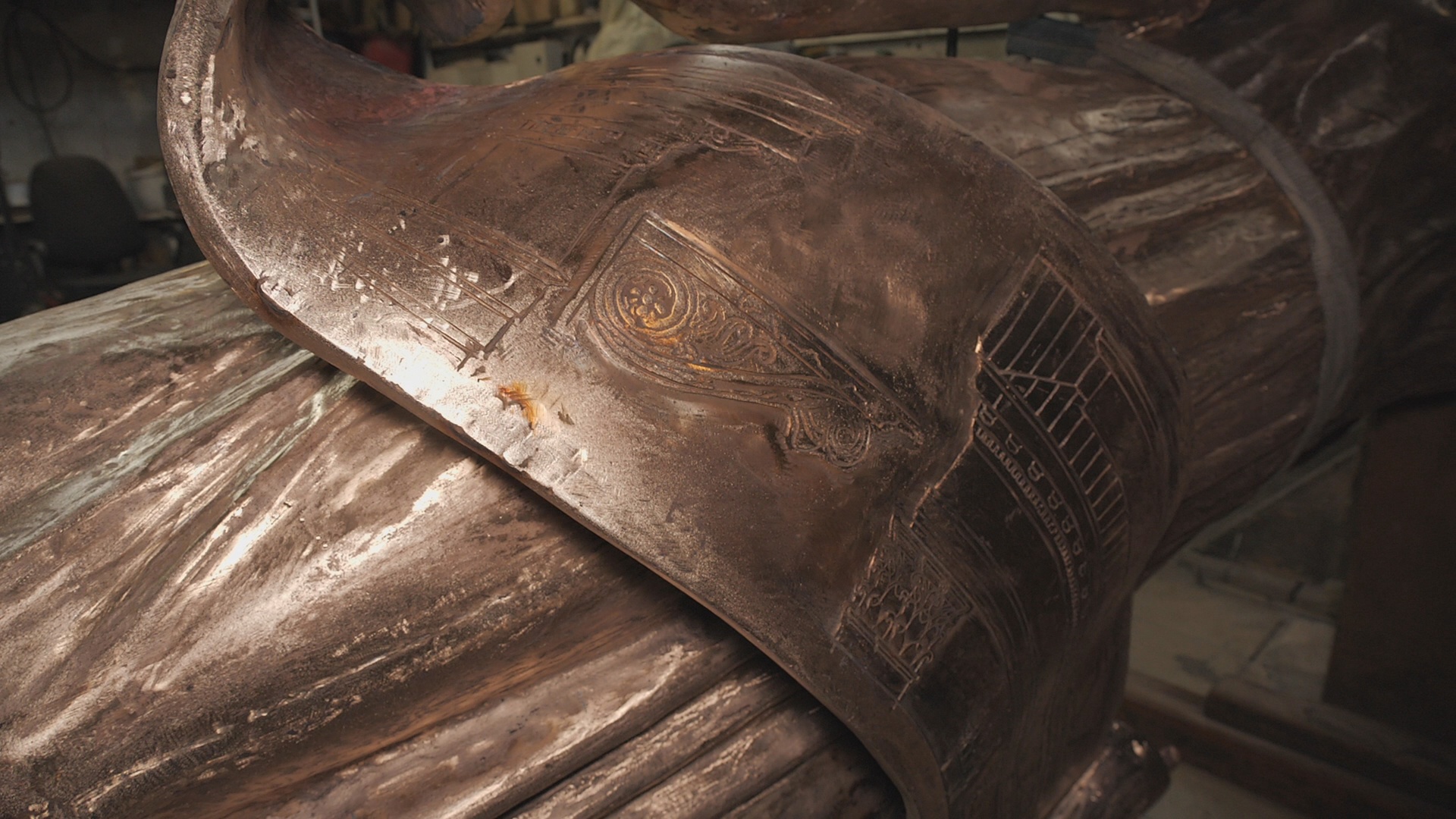 Кадр из репортажа UTV