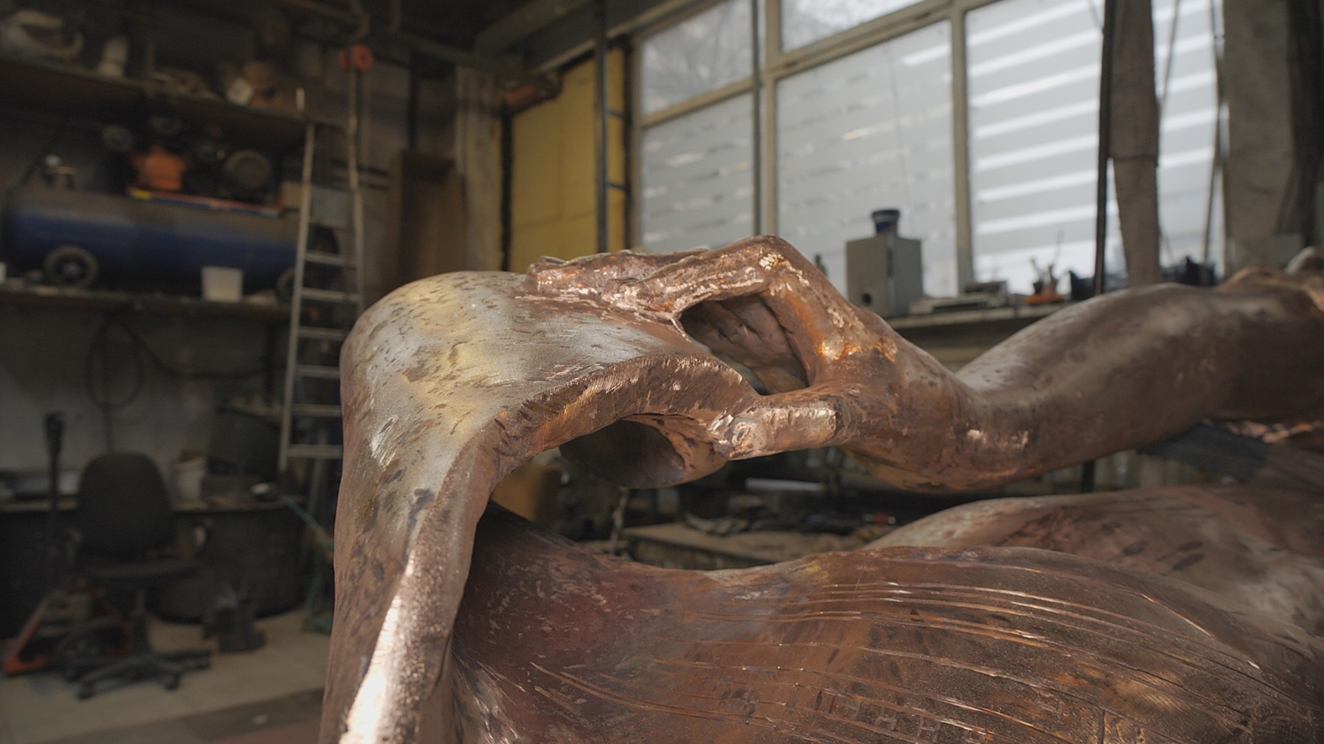 Кадр из репортажа UTV