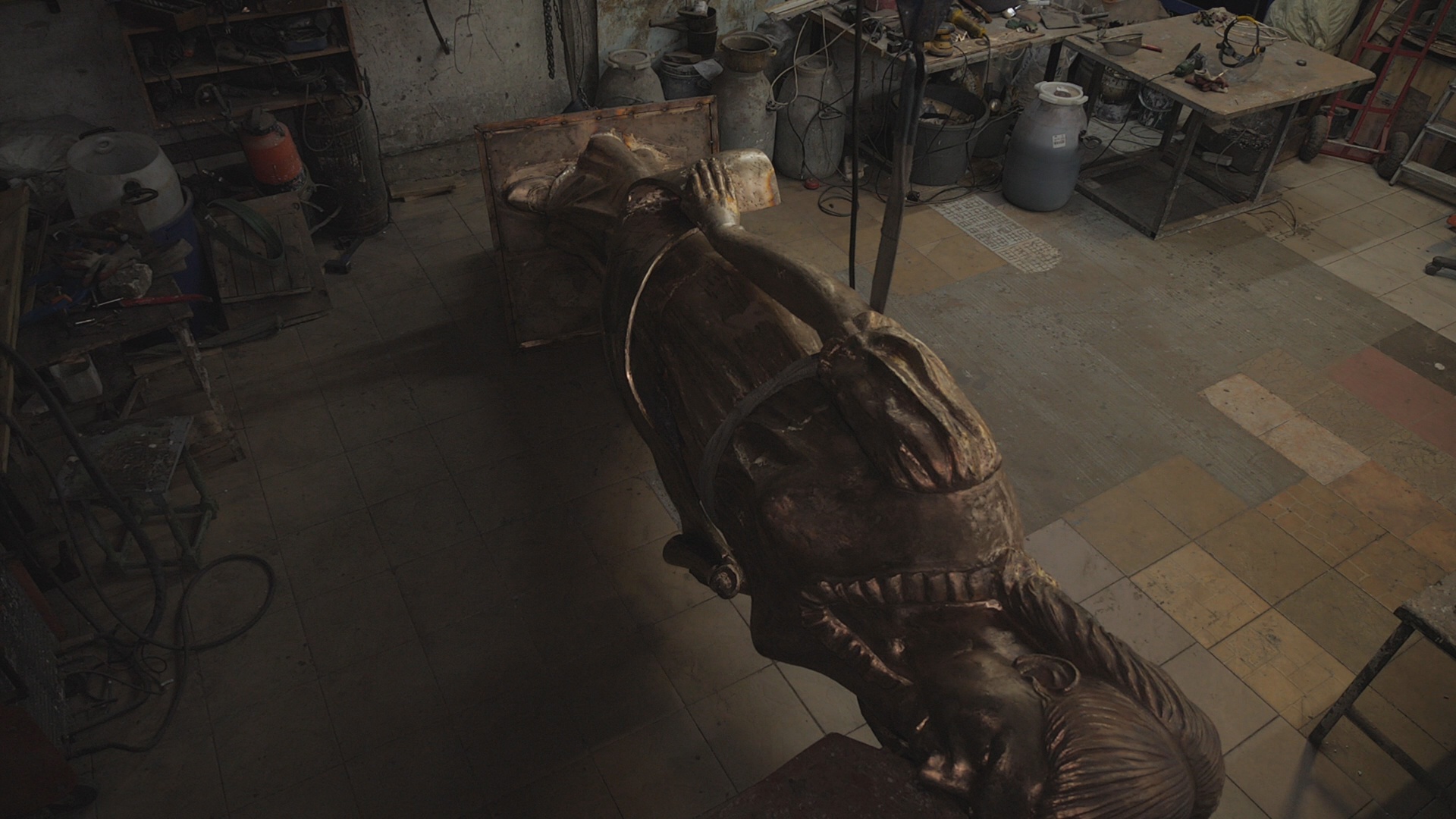 Кадр из репортажа UTV