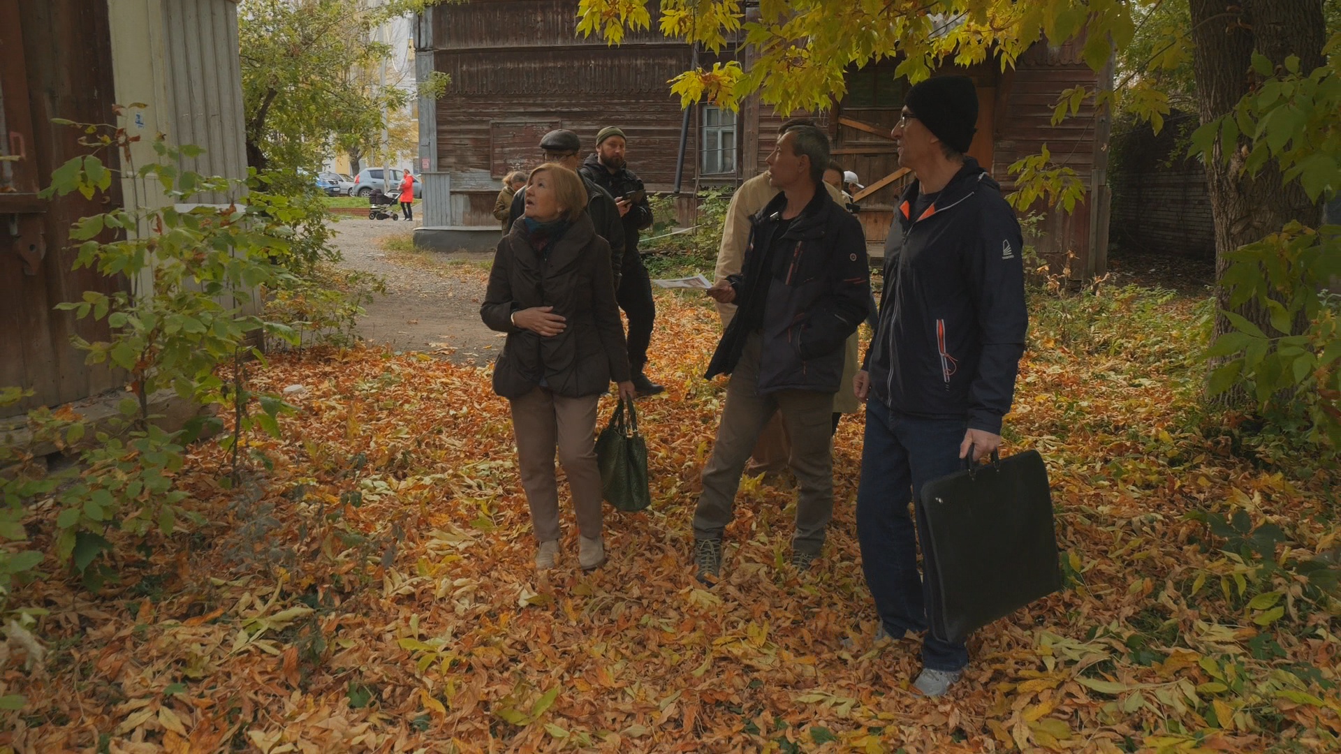 Кадр из репортажа UTV