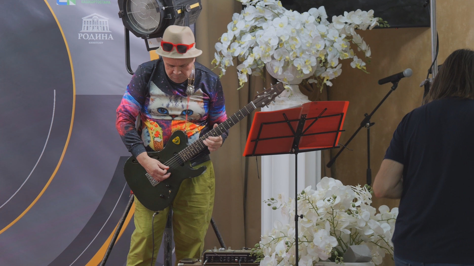 Кадр из репортажа UTV