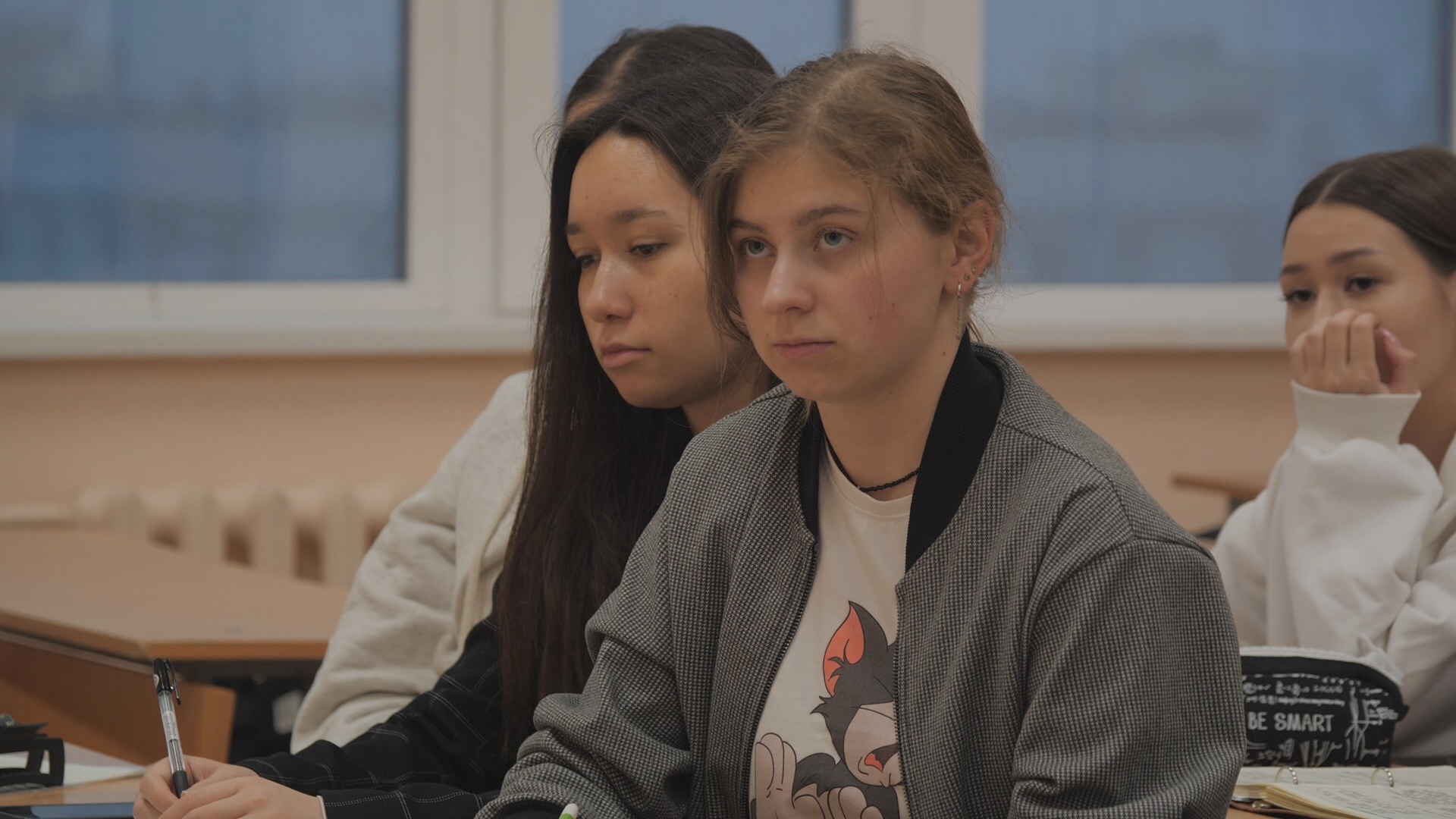 Кадр из репортажа UTV