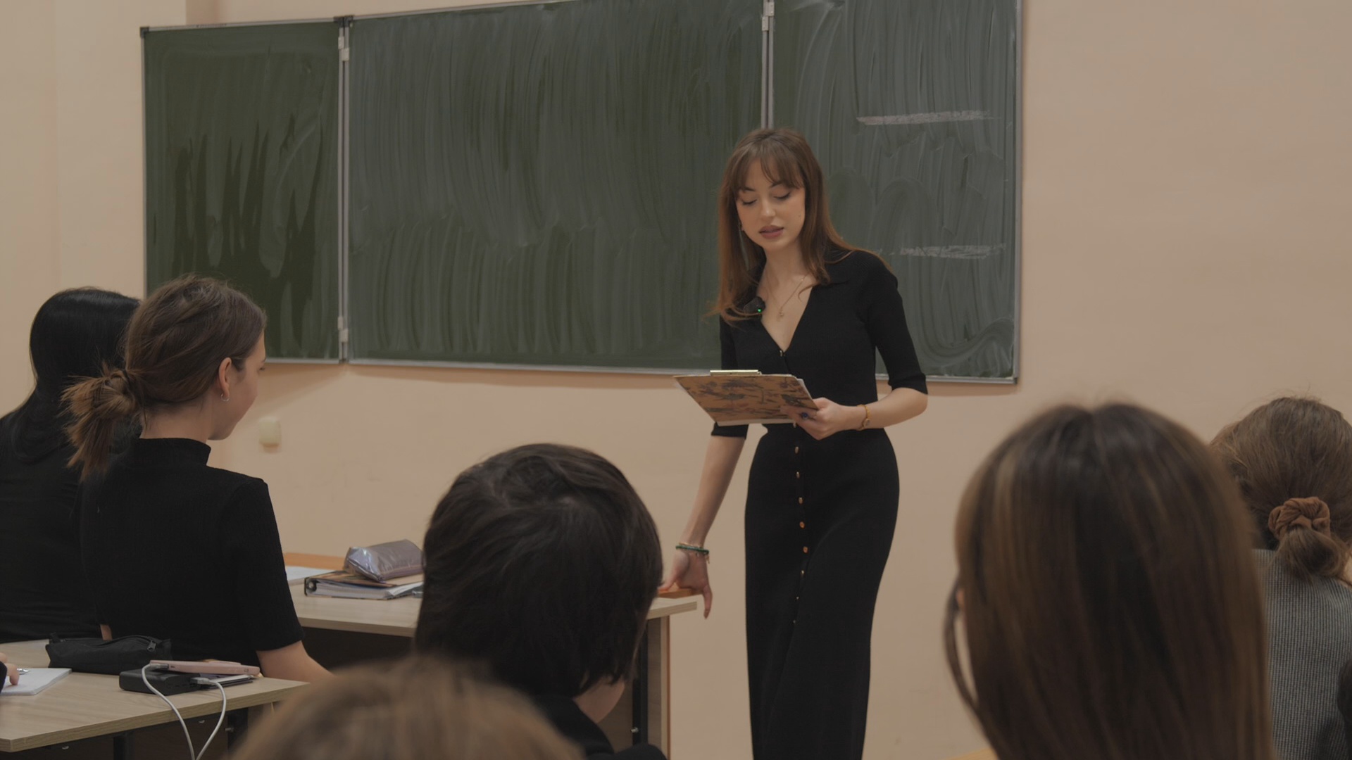 Кадр из репортажа UTV