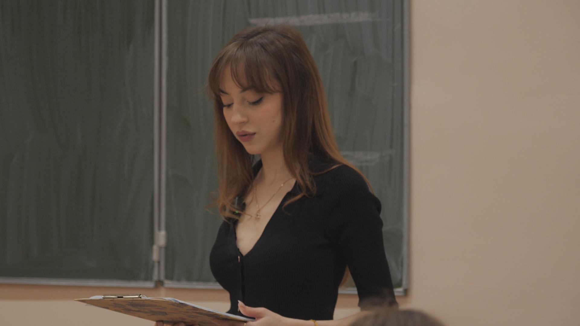 Кадр из репортажа UTV