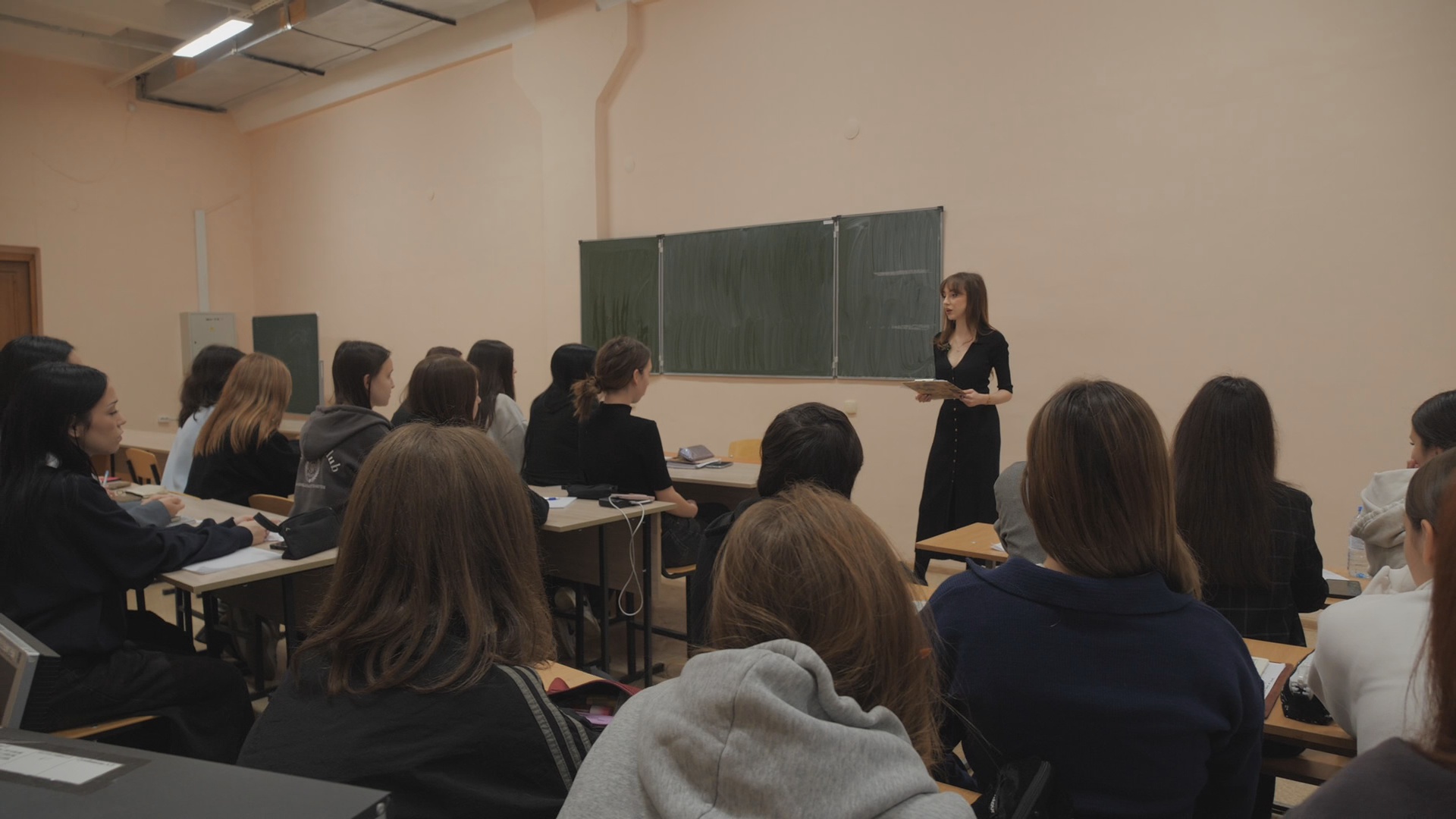 Кадр из репортажа UTV