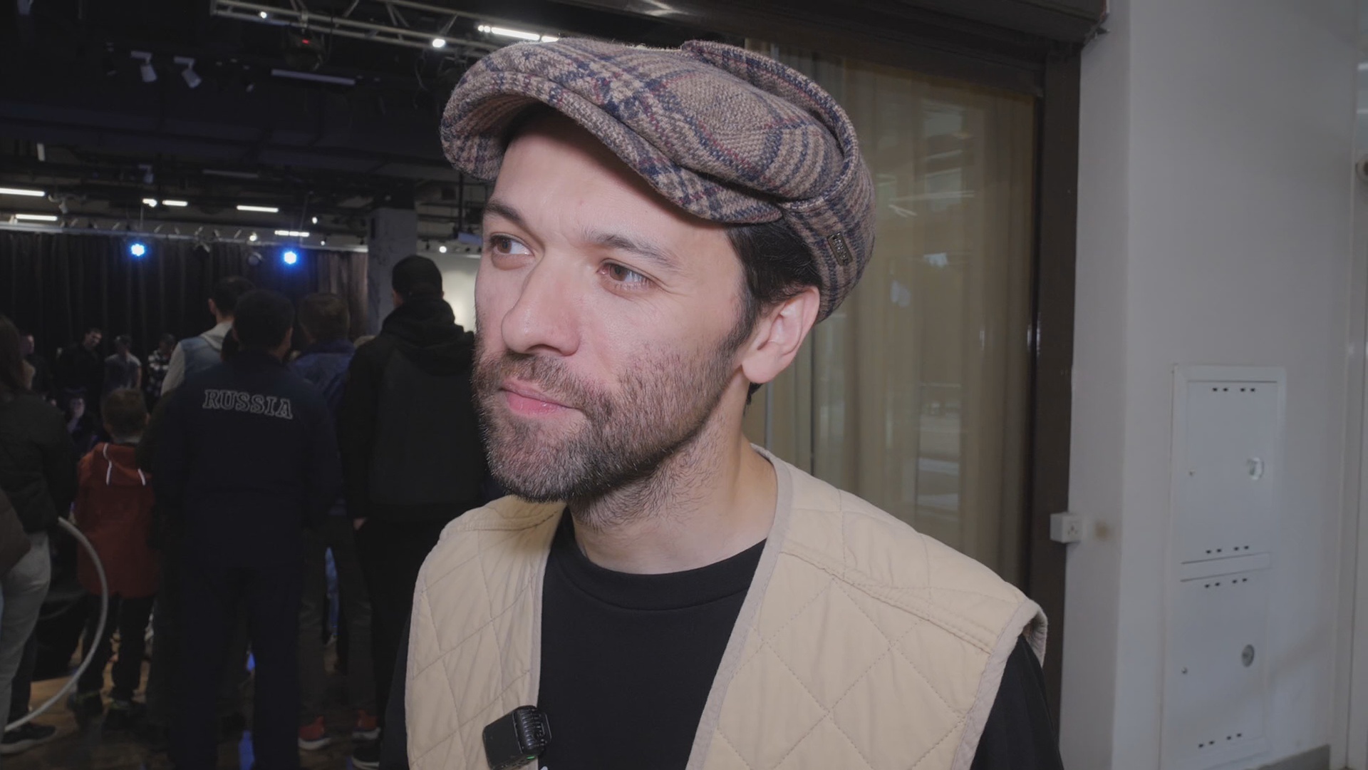 Кадр из репортажа UTV