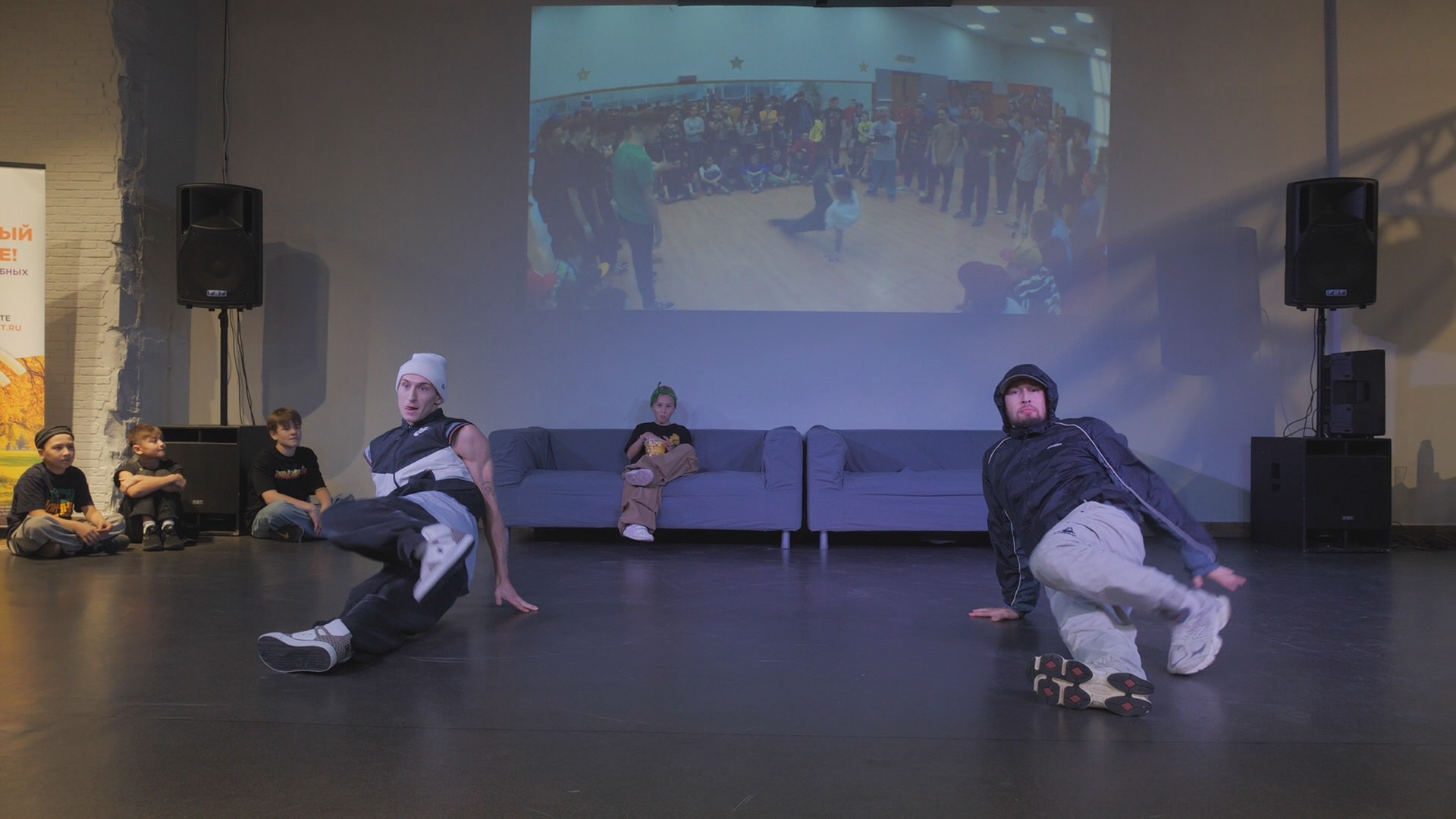 Кадр из репортажа UTV