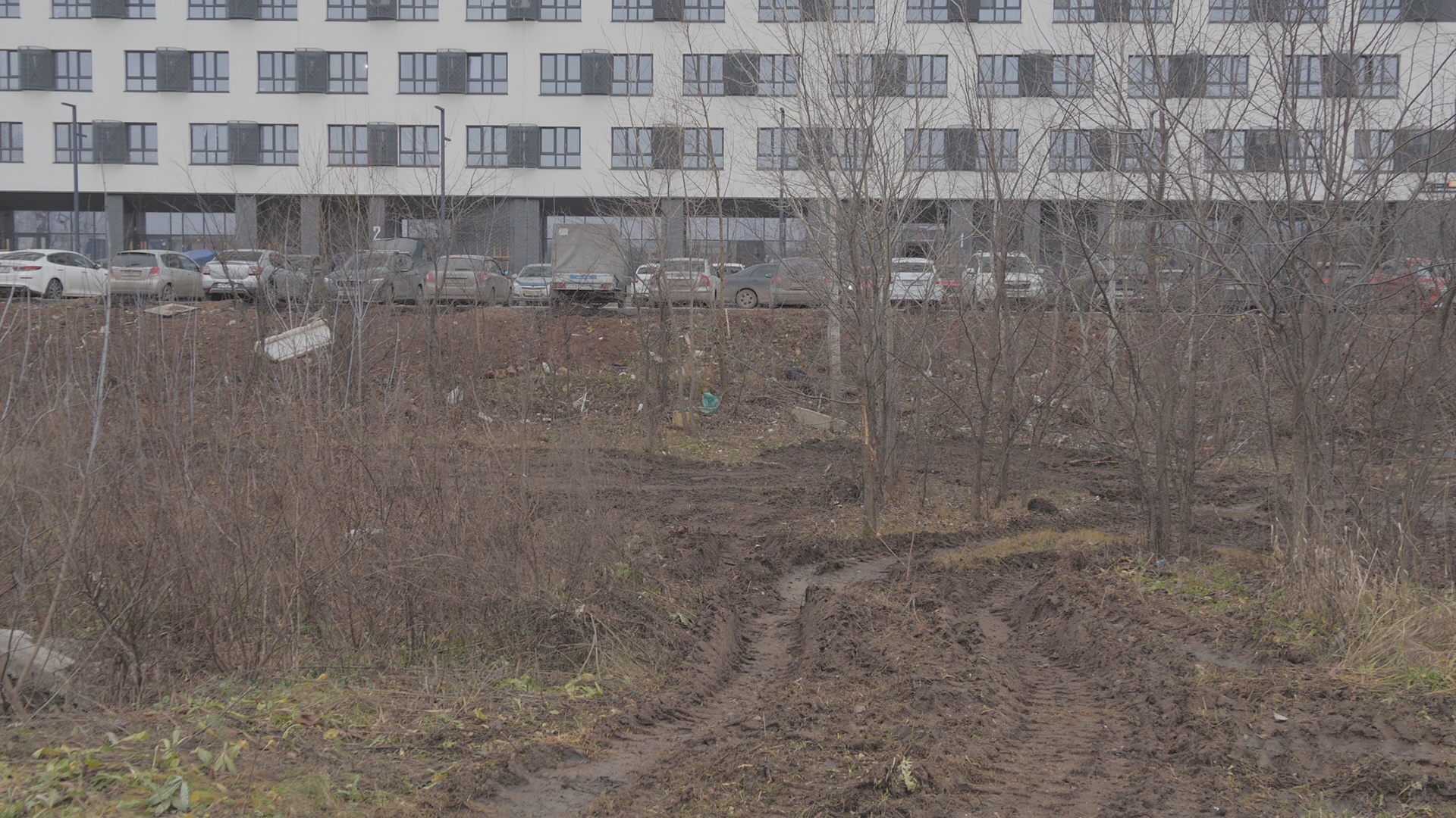 Кадр из репортажа UTV