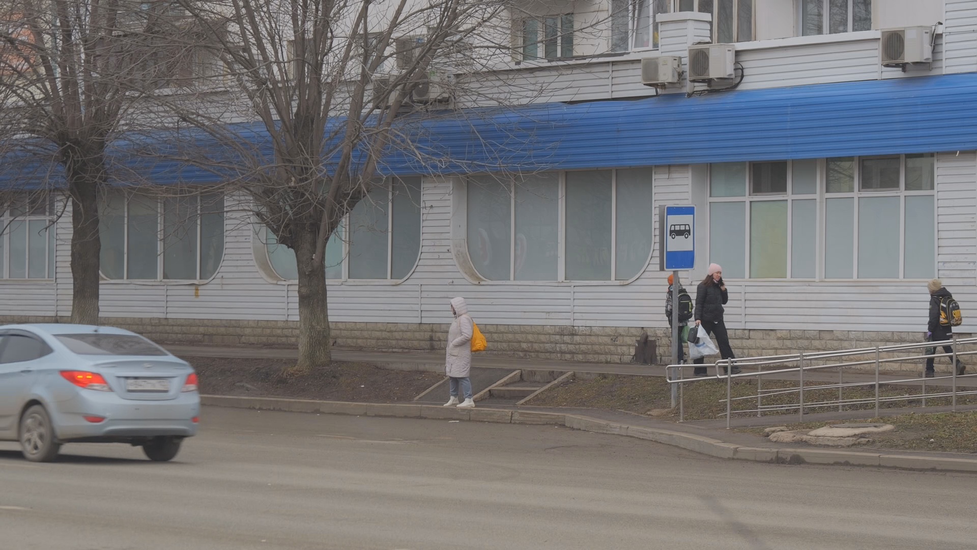 Кадр из репортажа UTV