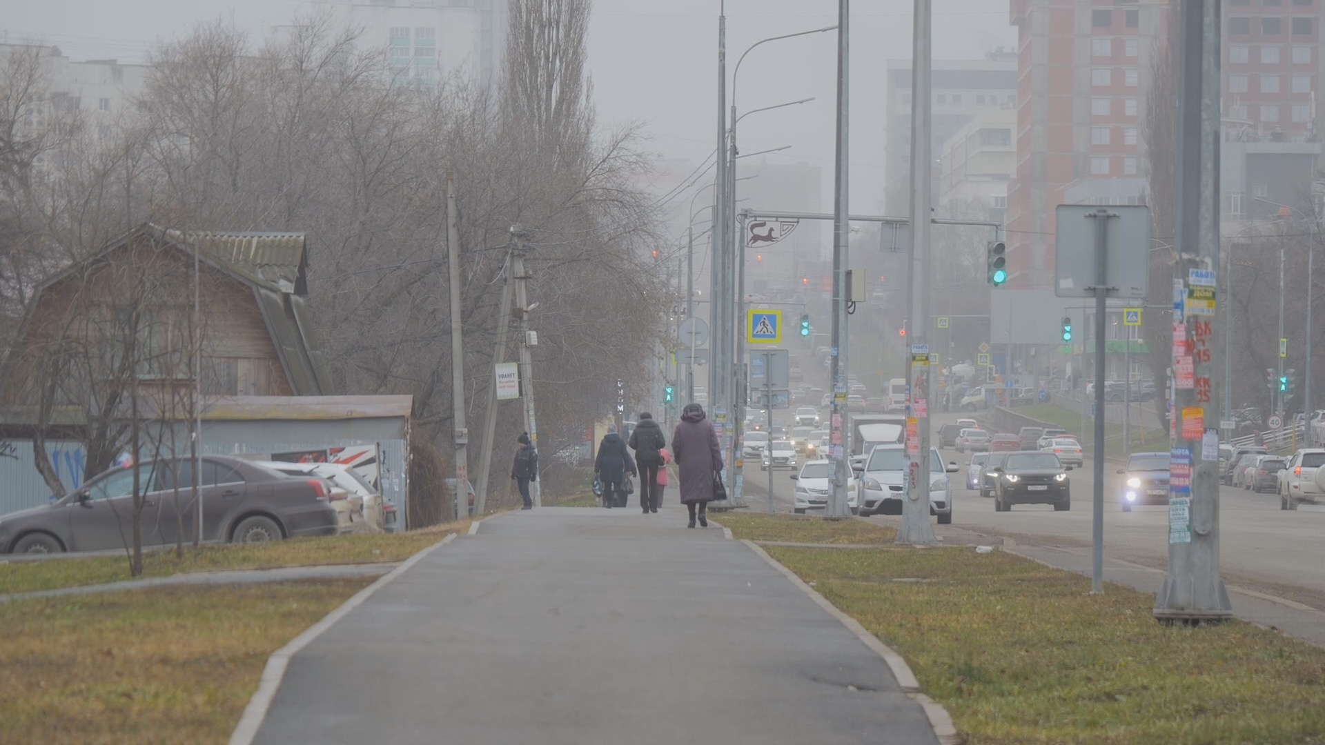 Кадр из репортажа UTV