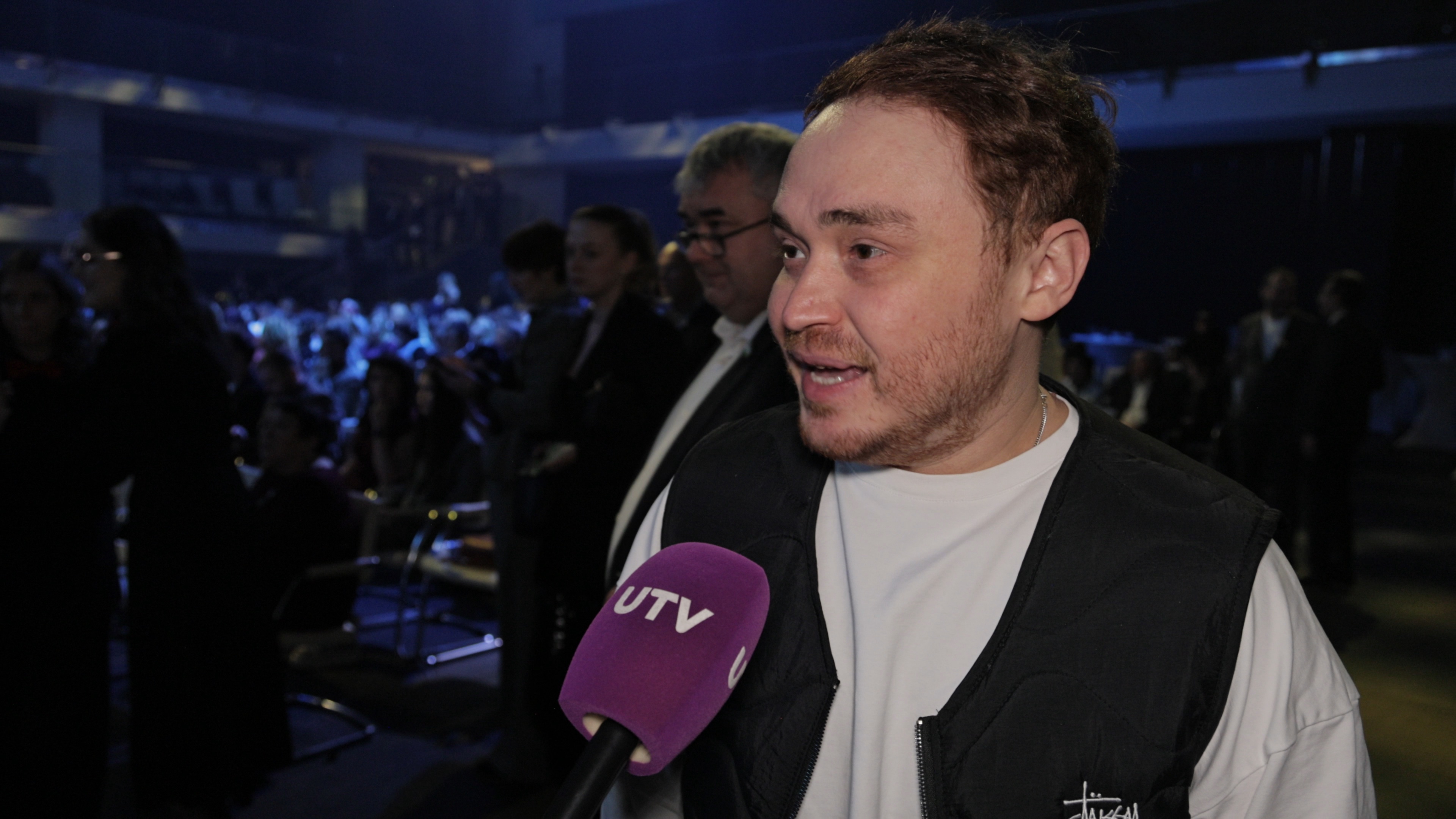 Кадр из репортажа UTV