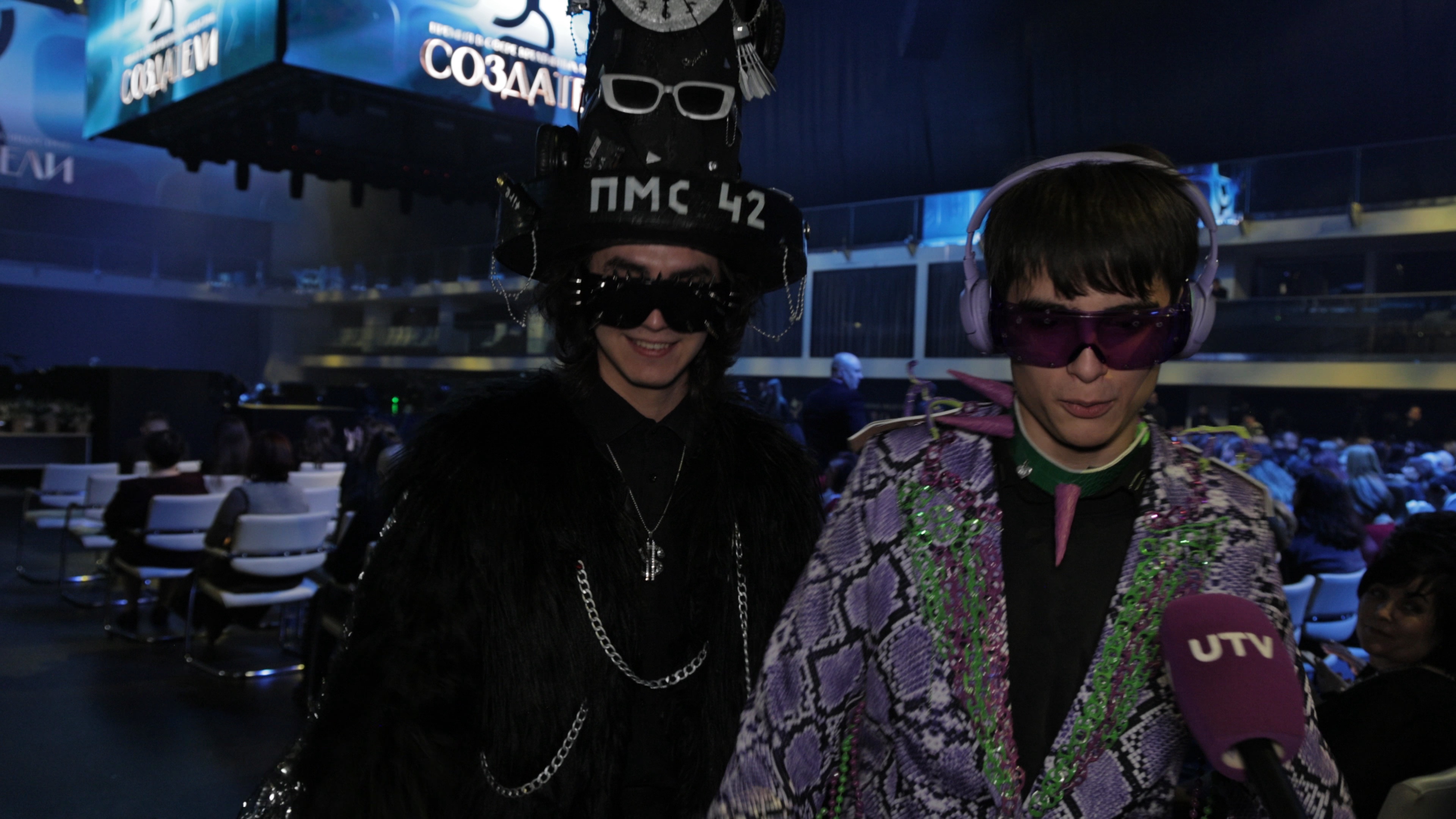 Кадр из репортажа UTV