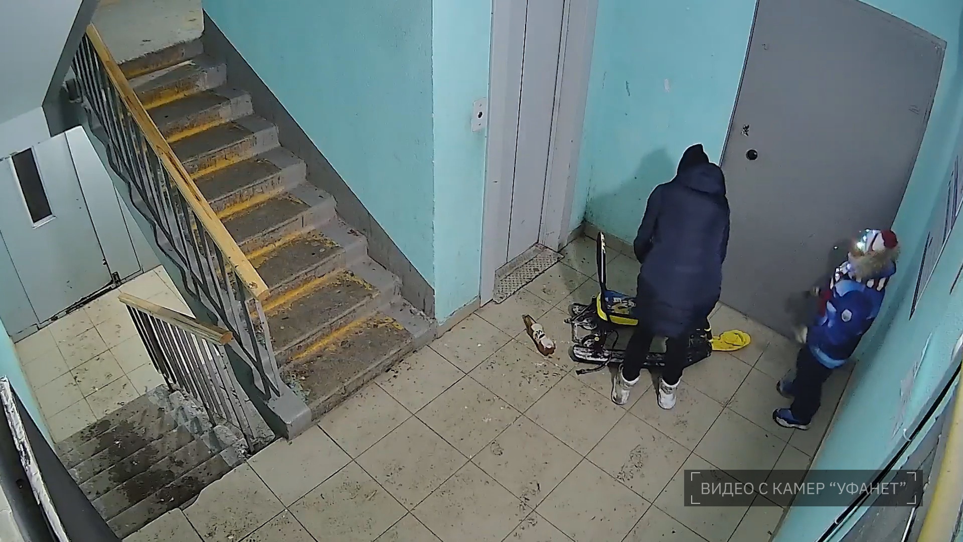 Кадр из репортажа UTV; источник видео – камеры компании «Уфанет»