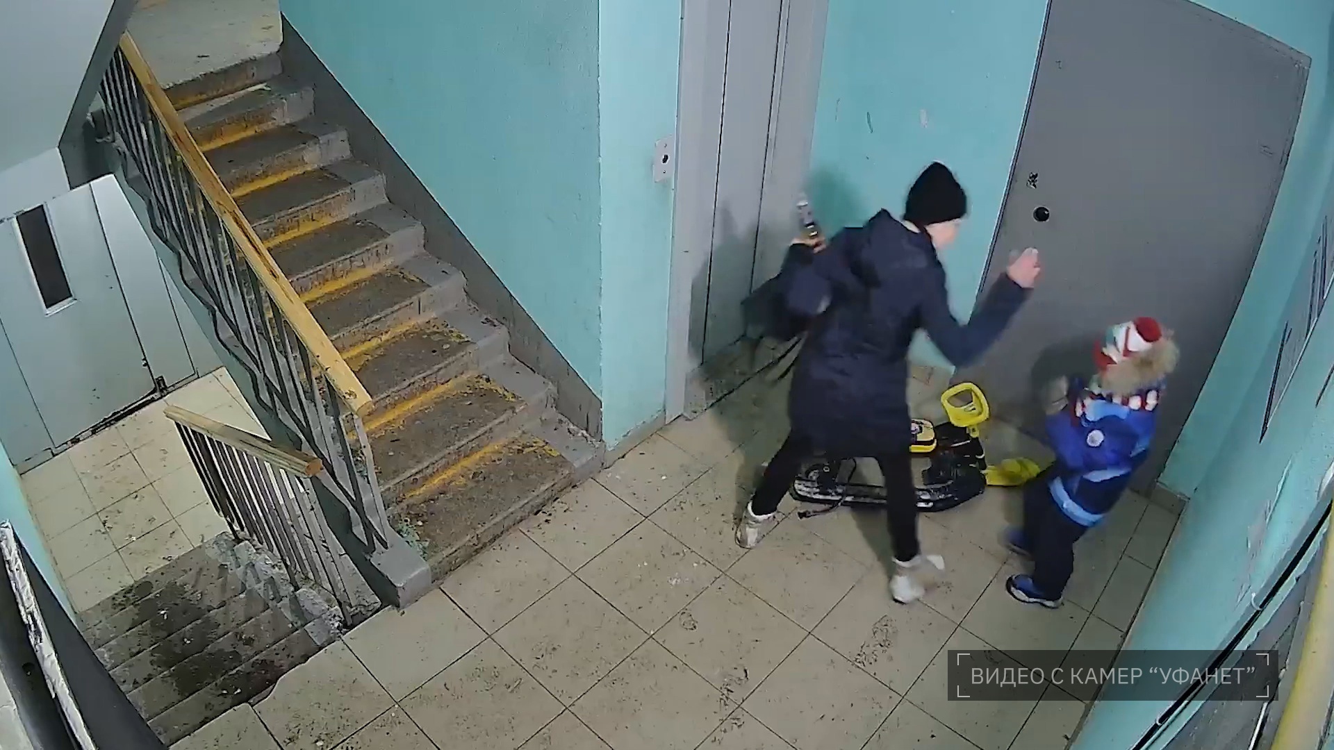 Кадр из репортажа UTV; источник видео – камеры компании «Уфанет»