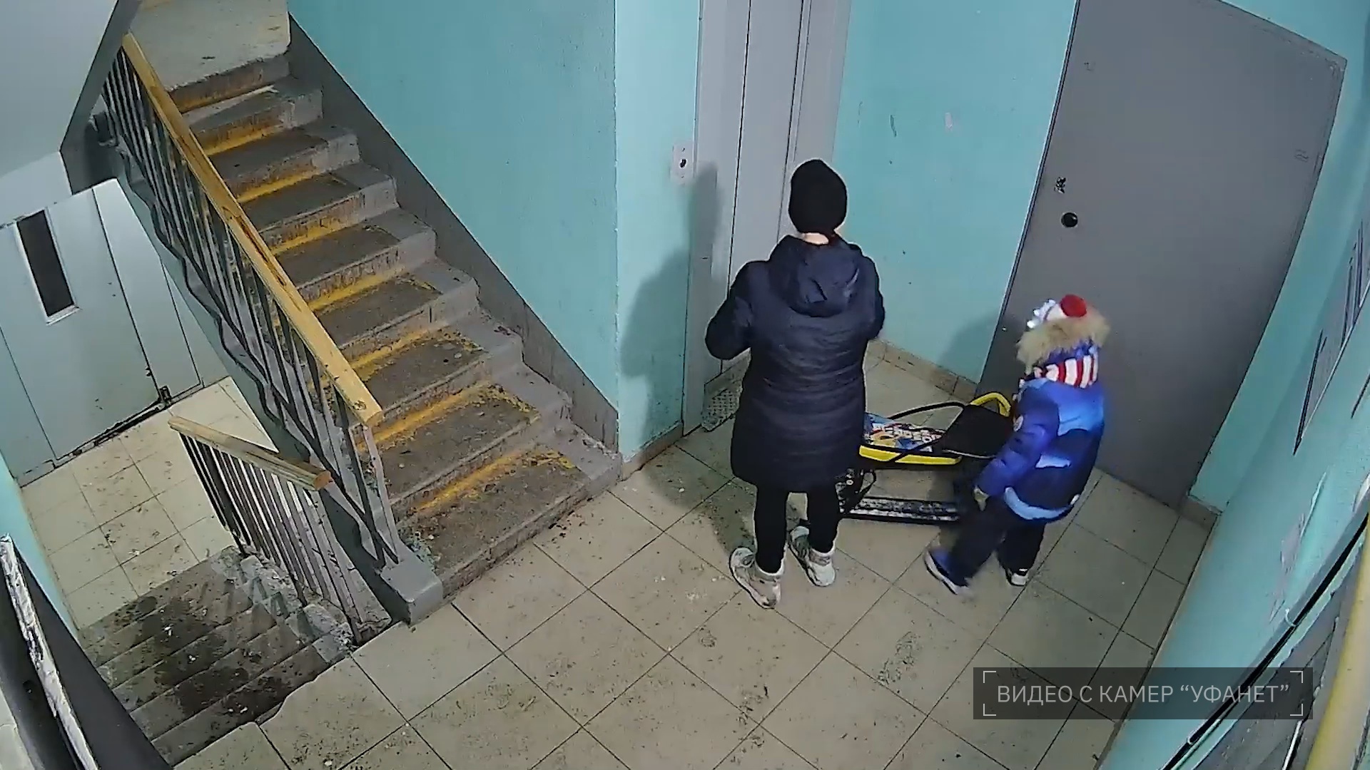 Кадр из репортажа UTV; источник видео – камеры компании «Уфанет»